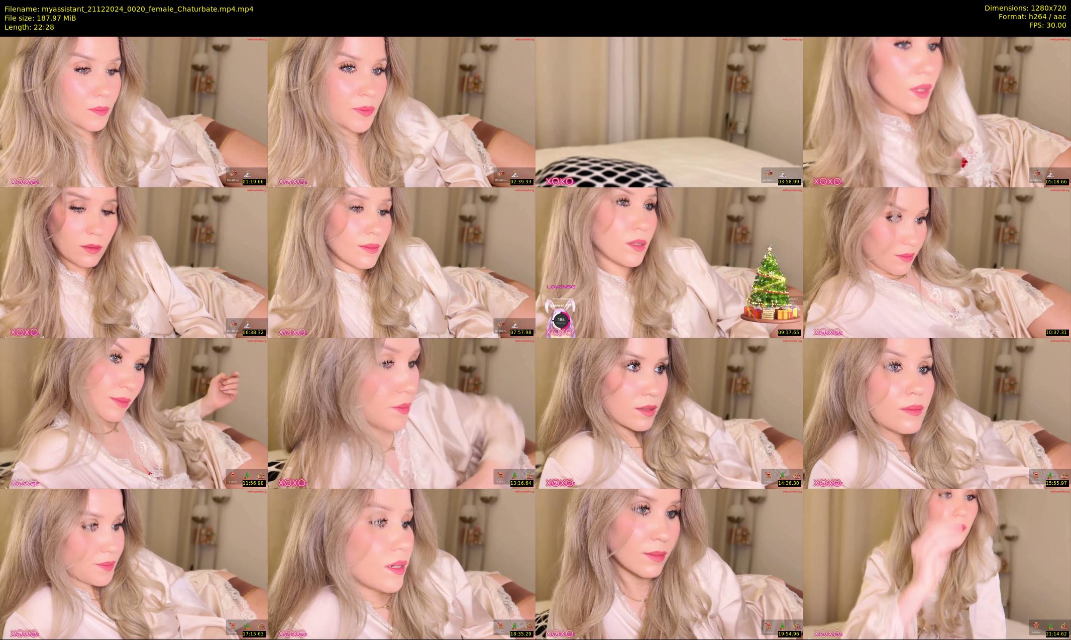 myassistant — 23 minute Chaturbate female cam show recording, 720p, Dec 21, 2024