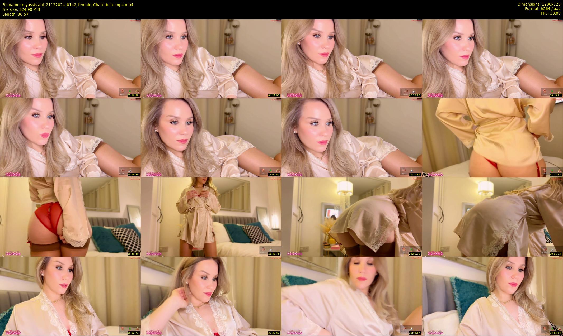 myassistant — 37 minute Chaturbate female cam show recording, 720p, Dec 21, 2024