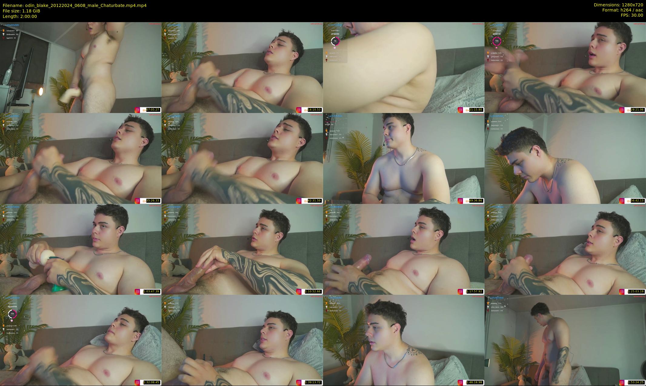 odin_blake — 120 minute Chaturbate male cam show recording, 720p, Dec 20, 2024