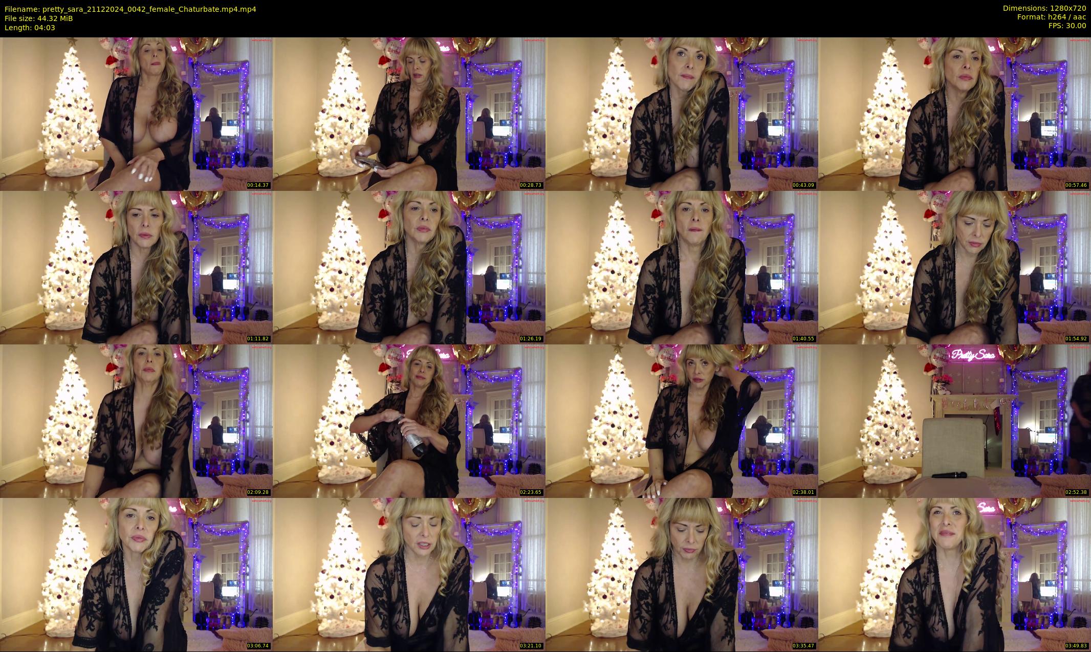pretty_sara — 5 minute Chaturbate female cam show recording, 720p, Dec 21, 2024