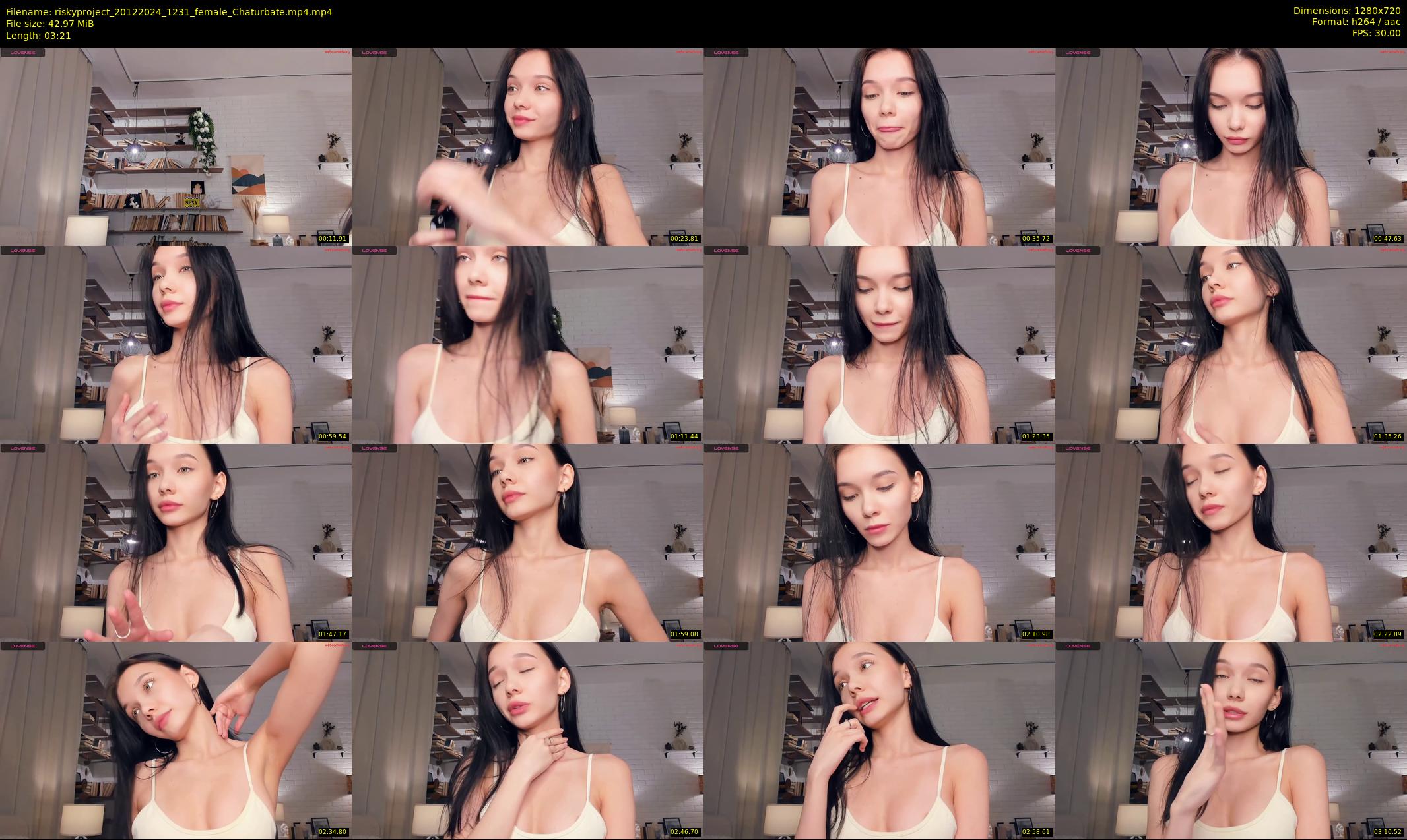 riskyproject — 4 minute Chaturbate couple cam show recording, 720p, Dec 20, 2024