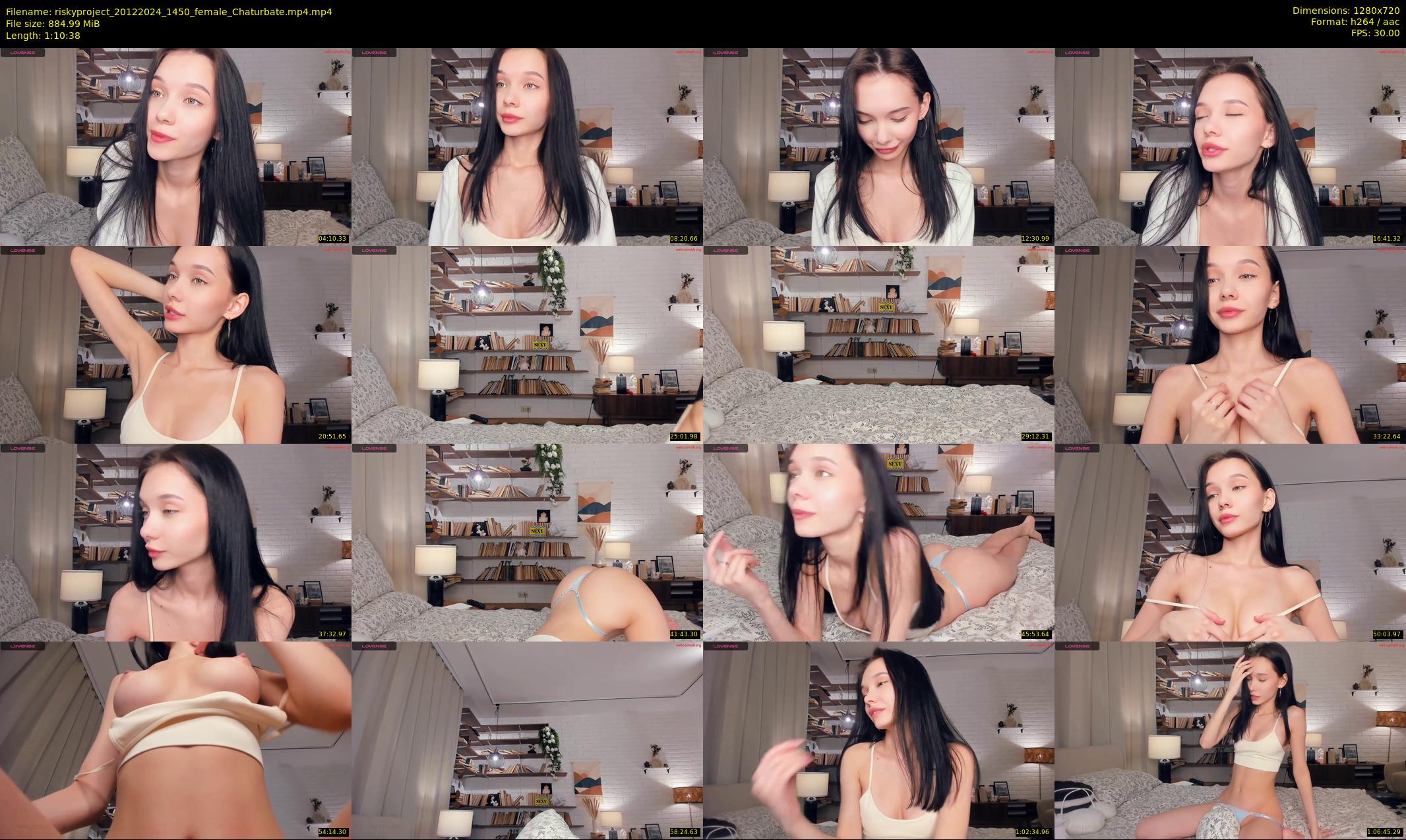 riskyproject — 71 minute Chaturbate couple cam show recording, 720p, Dec 20, 2024