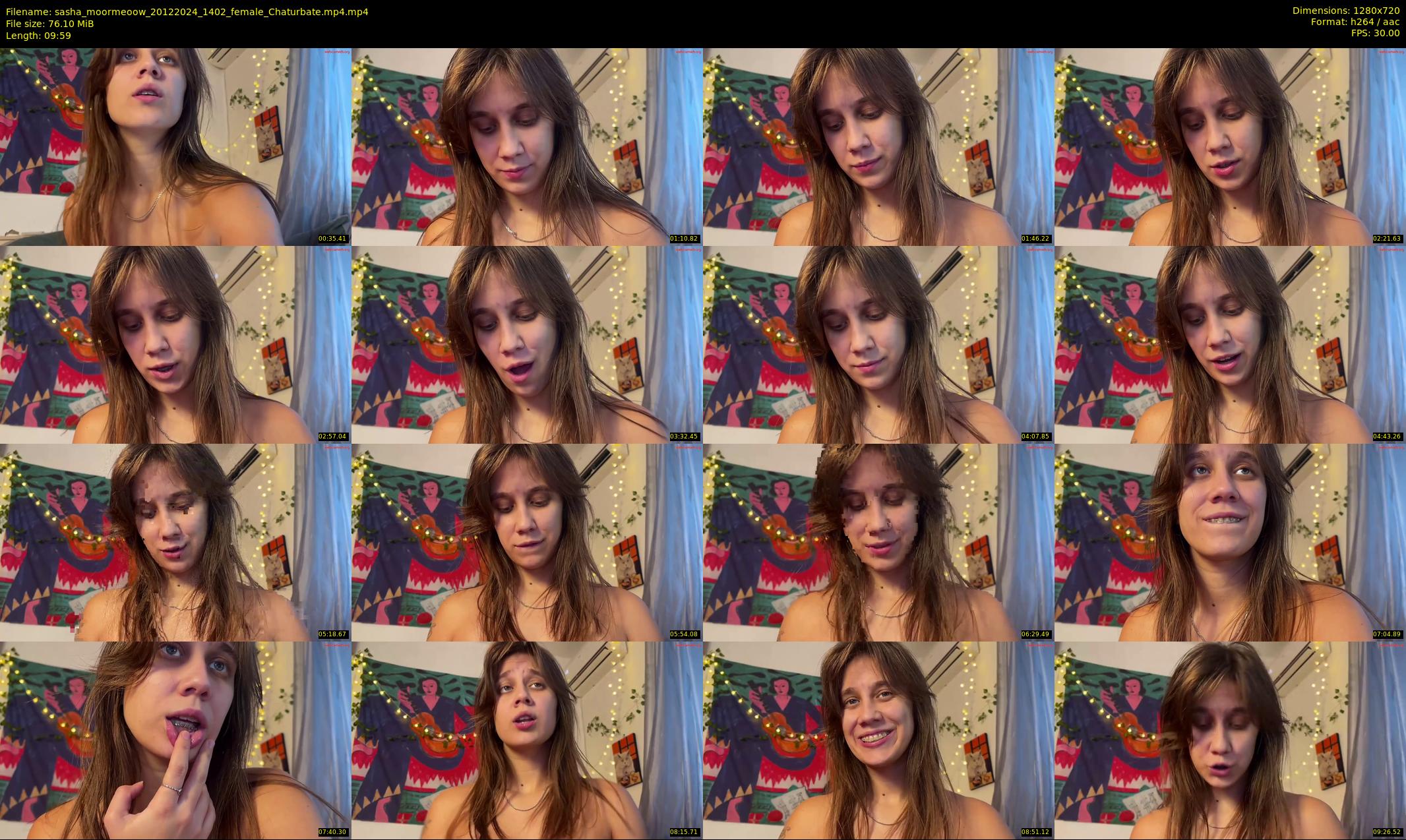 sasha_moormeoow — 10 minute Chaturbate female cam show recording, 720p, Dec 20, 2024