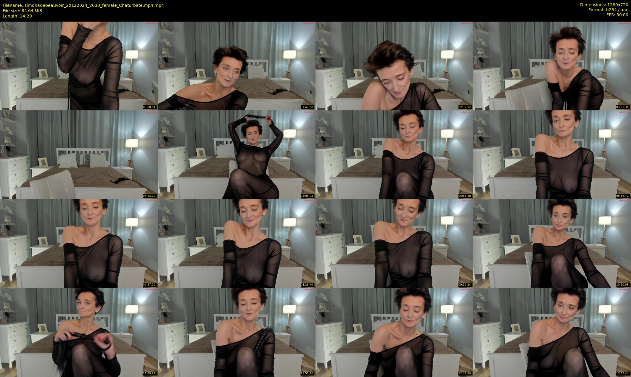 simonadebeauvoir — 15 minute Chaturbate female cam show recording, 720p, Dec 20, 2024