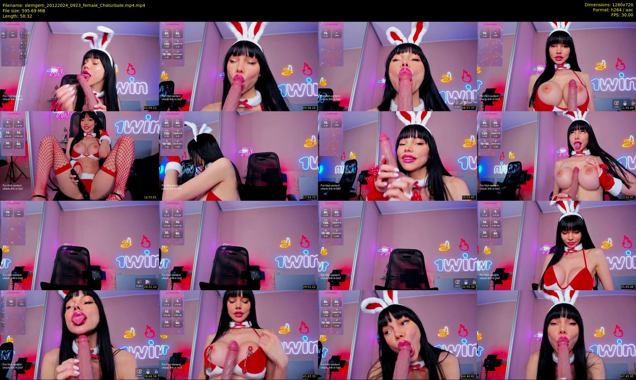 slemgem — 51 minute Chaturbate couple cam show recording, 720p, Dec 20, 2024