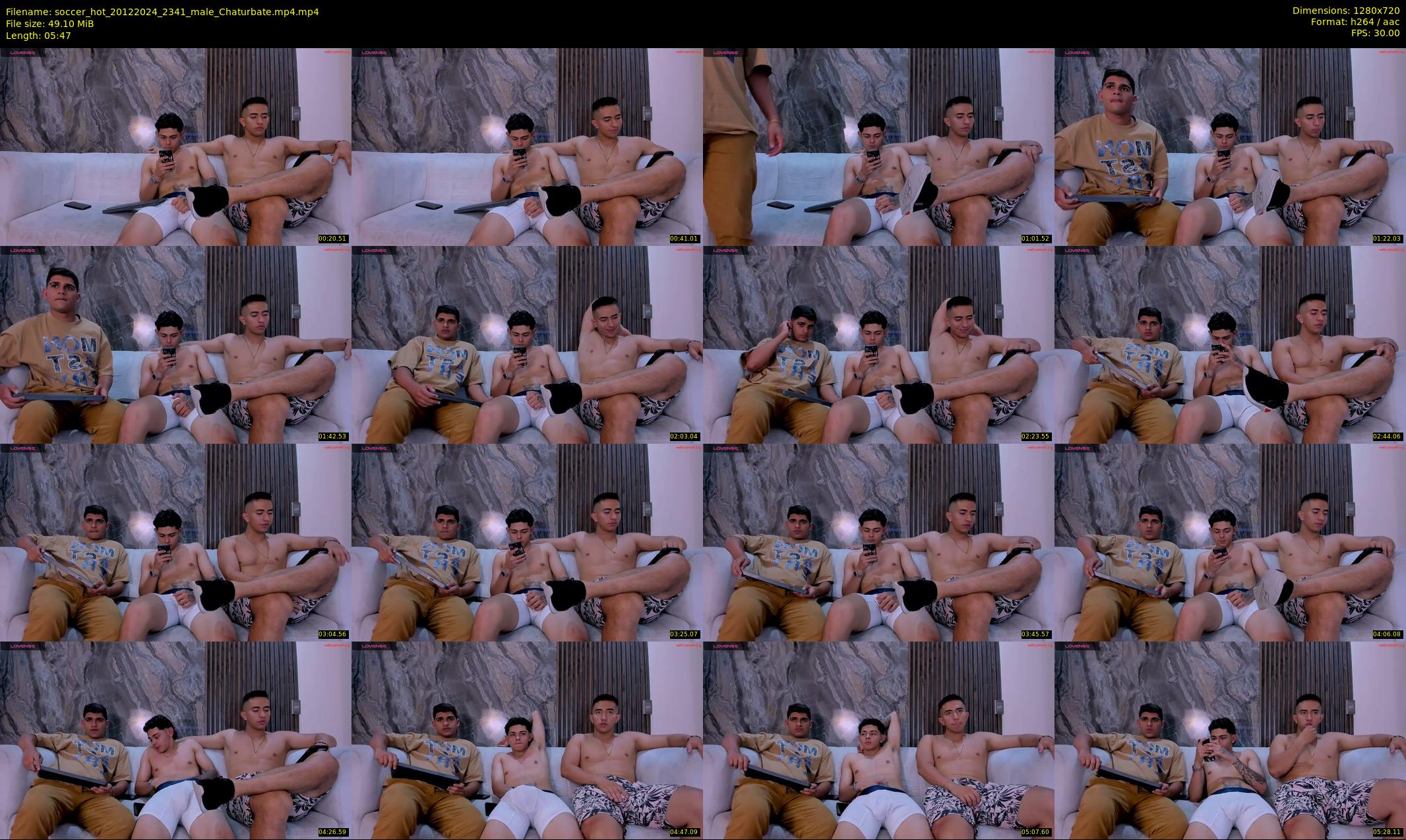 soccer_hot — 6 minute Chaturbate male cam show recording, 720p, Dec 20, 2024