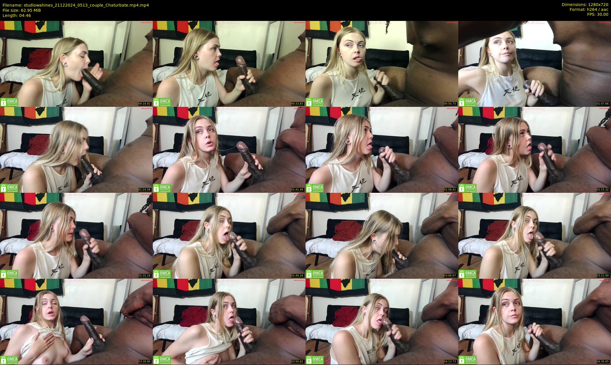 studiowahines — 5 minute Chaturbate couple cam show recording, 720p, Dec 21, 2024
