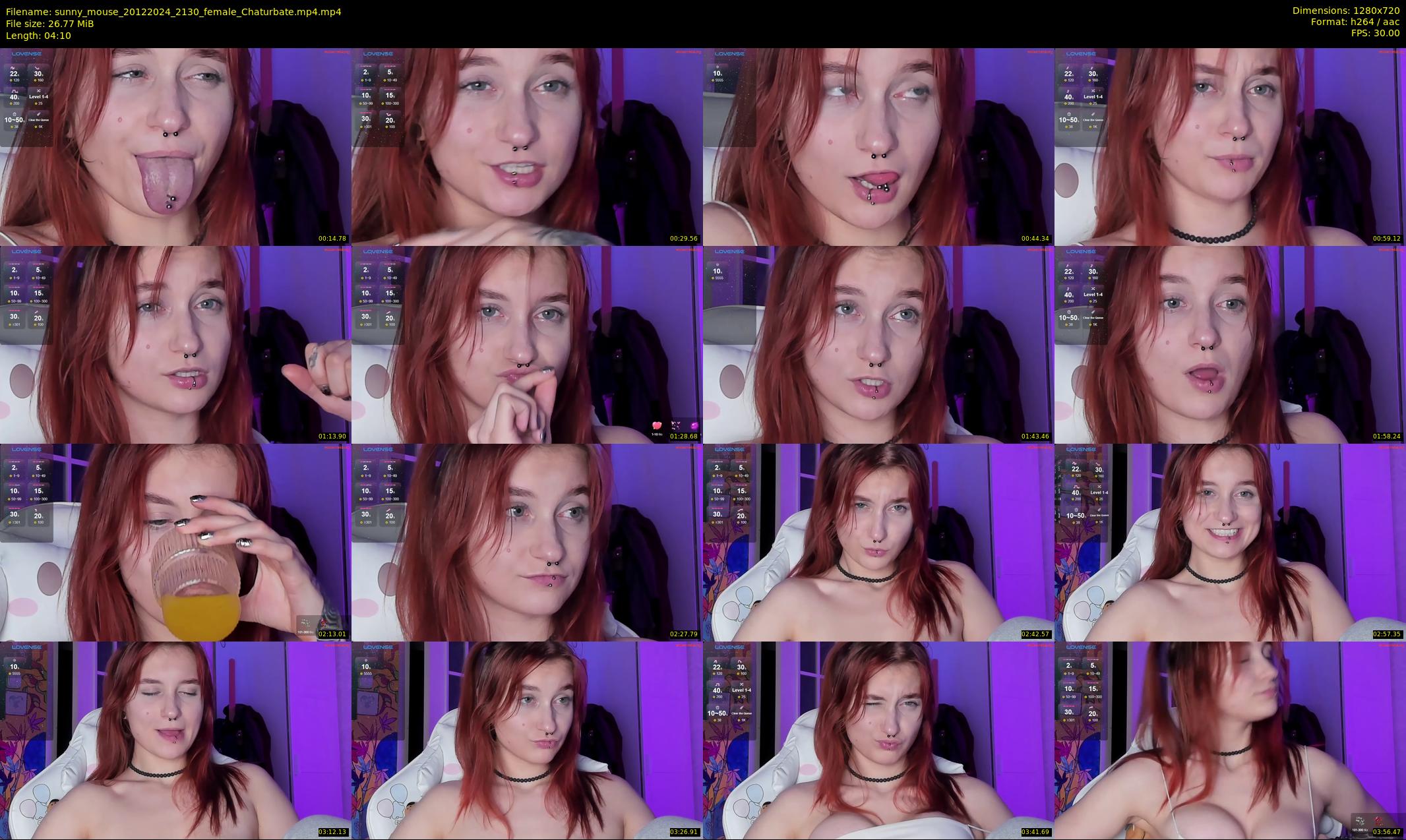 sunny_mouse — 5 minute Chaturbate female cam show recording, 720p, Dec 20, 2024