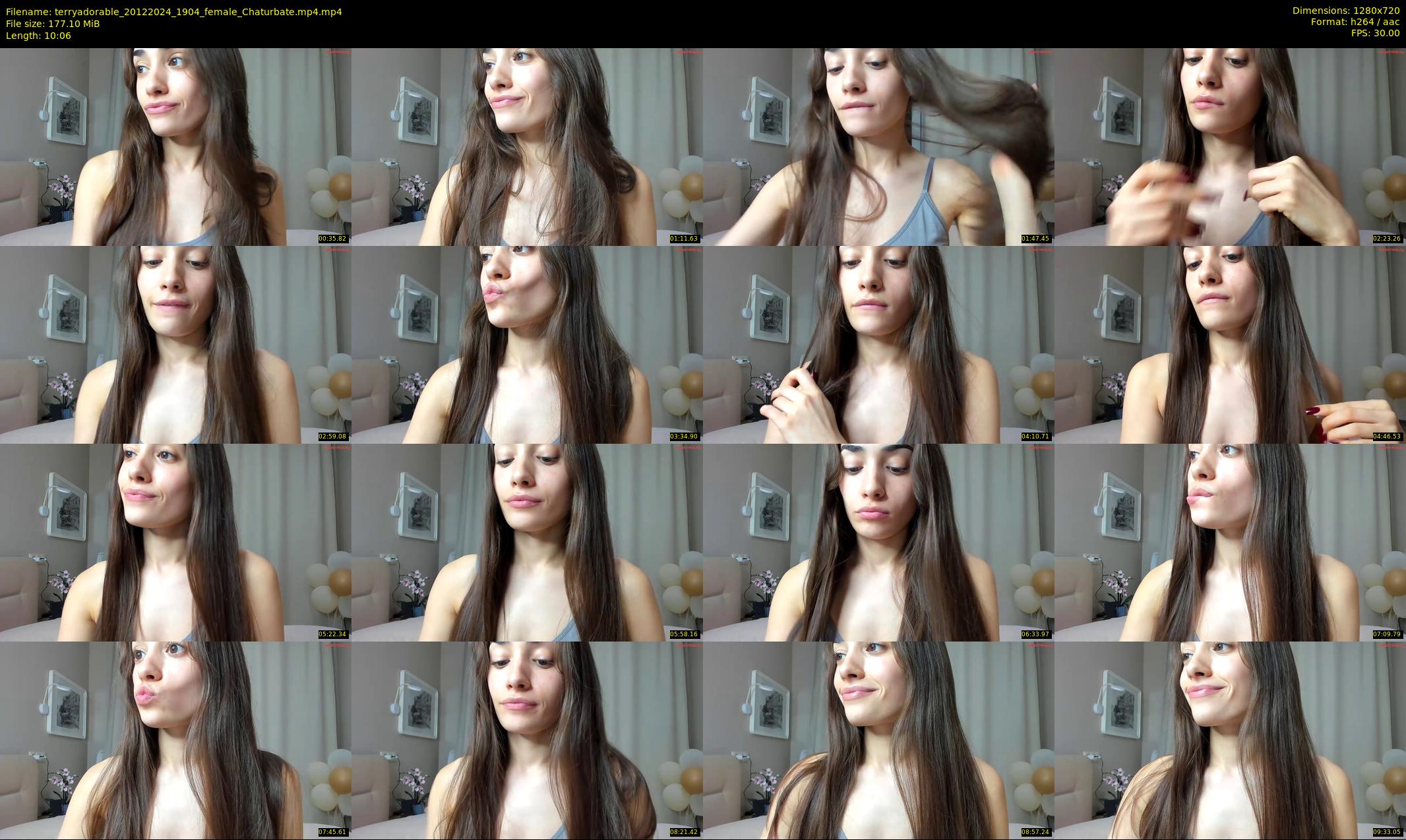 terryadorable — 11 minute Chaturbate female cam show recording, 720p, Dec 20, 2024