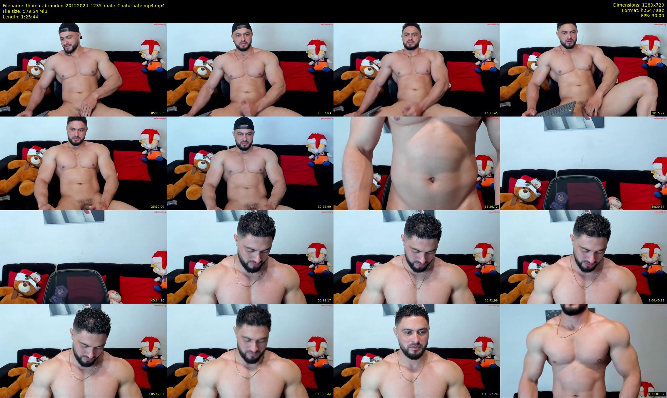 thomas_brandon — 86 minute Chaturbate male cam show recording, 720p, Dec 20, 2024