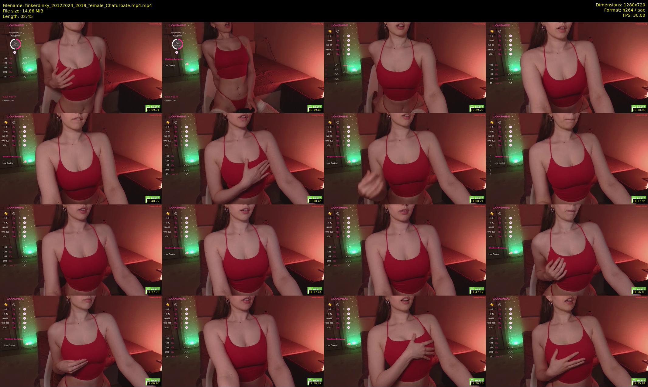 tinkerdinky — 3 minute Chaturbate female cam show recording, 720p, Dec 20, 2024