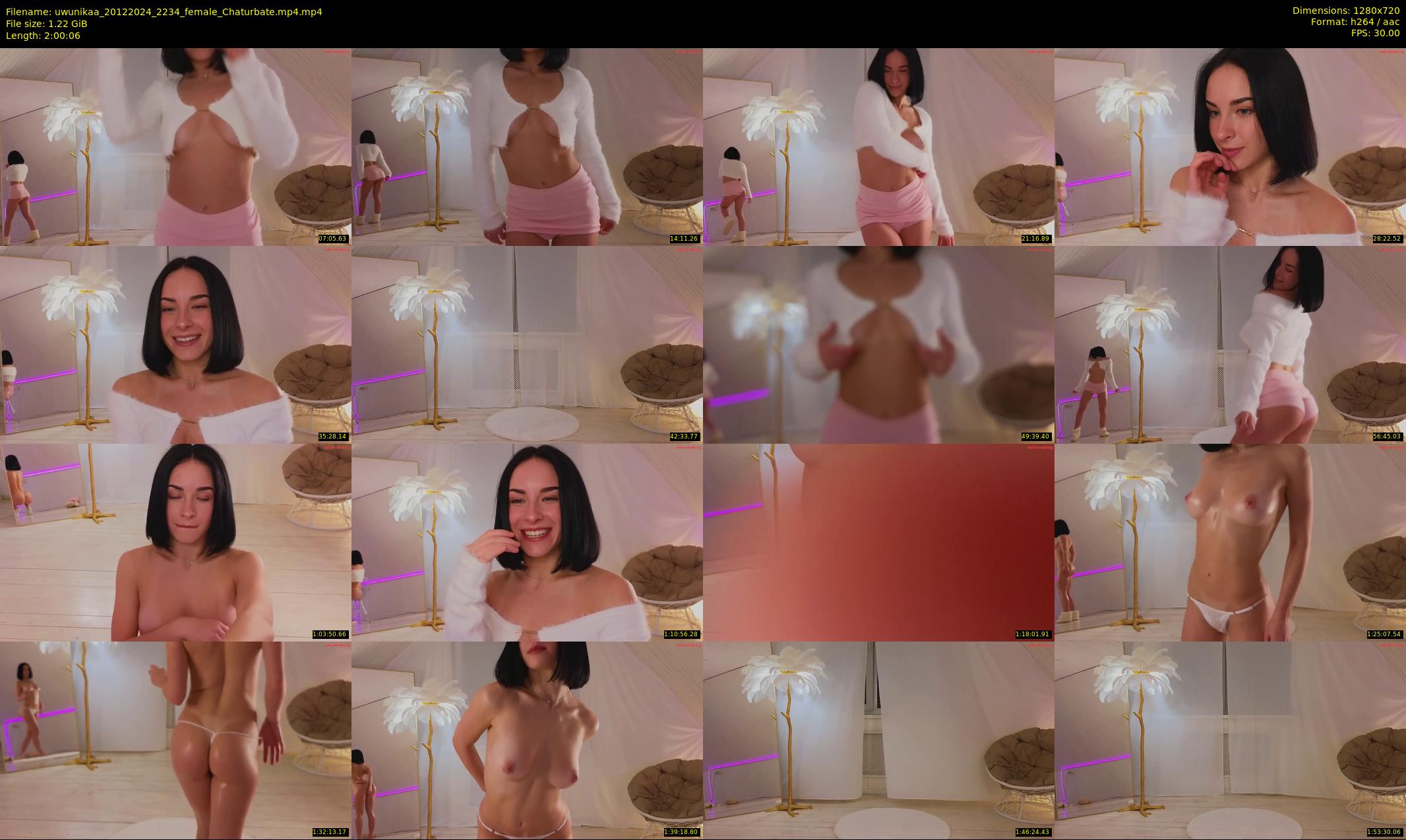 uwunikaa — 121 minute Chaturbate female cam show recording, 720p, Dec 20, 2024