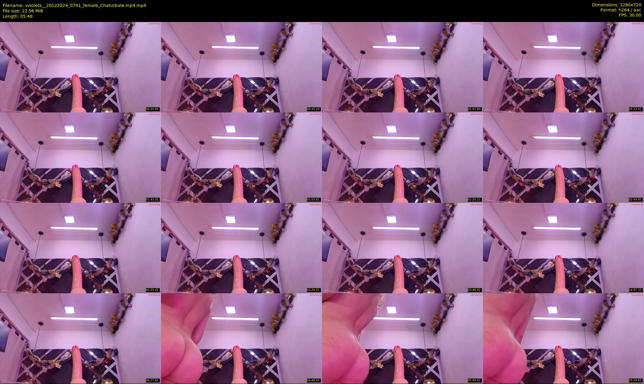 vvioleta_ — 6 minute Chaturbate female cam show recording, 720p, Dec 20, 2024