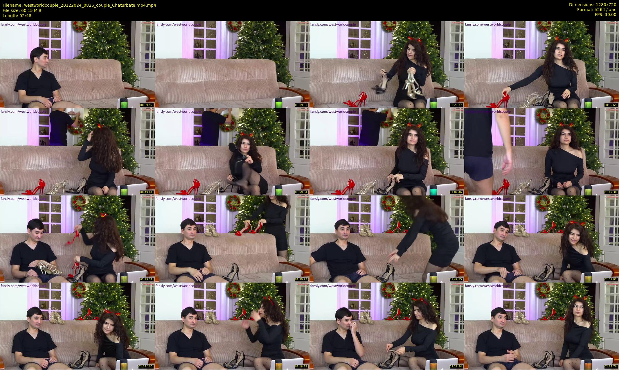 westworldcouple — 3 minute Chaturbate couple cam show recording, 720p, Dec 20, 2024