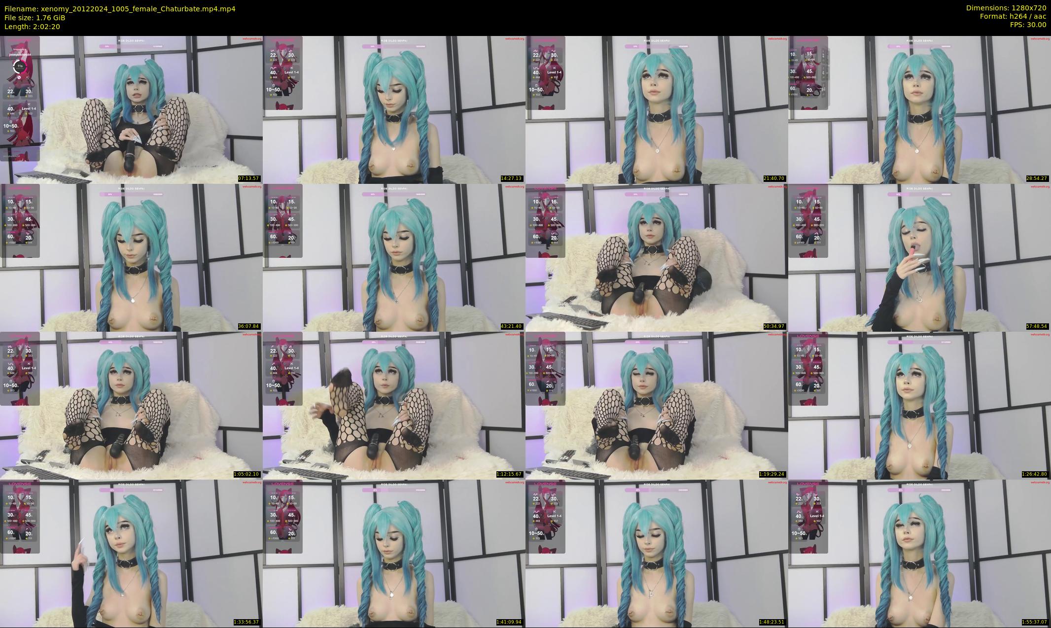 xenomy — 123 minute Chaturbate female cam show recording, 720p, Dec 20, 2024