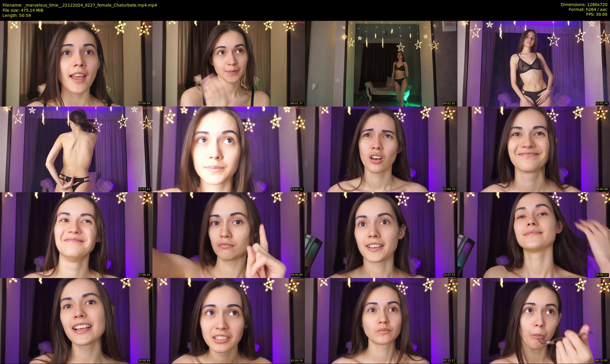 _marvelous_time_ — 51 minute Chaturbate female cam show recording, 720p, Dec 22, 2024