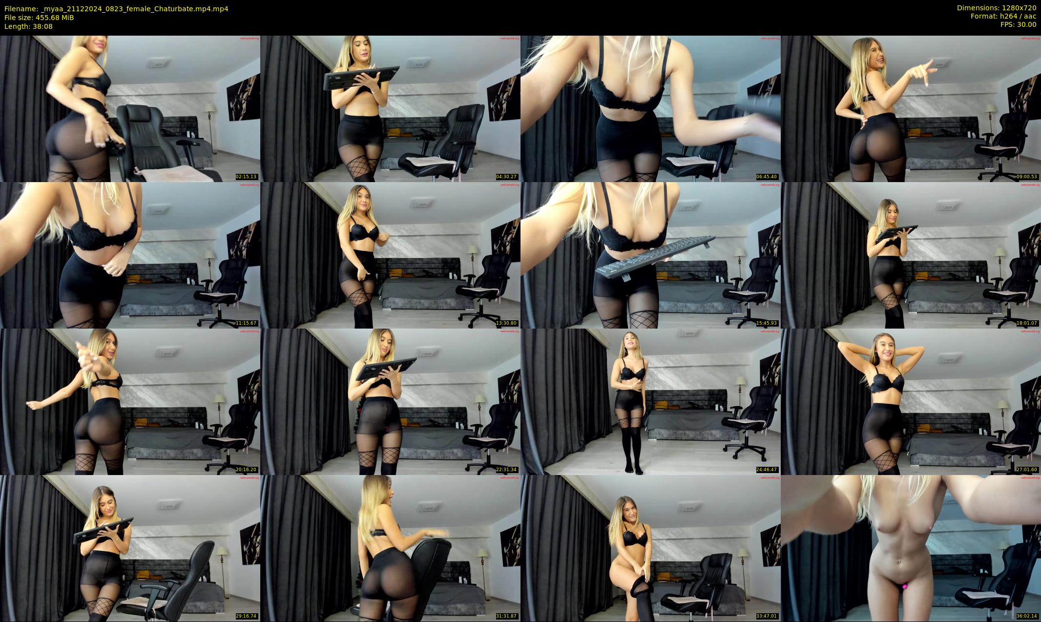 _myaa — 39 minute Chaturbate female cam show recording, 720p, Dec 21, 2024
