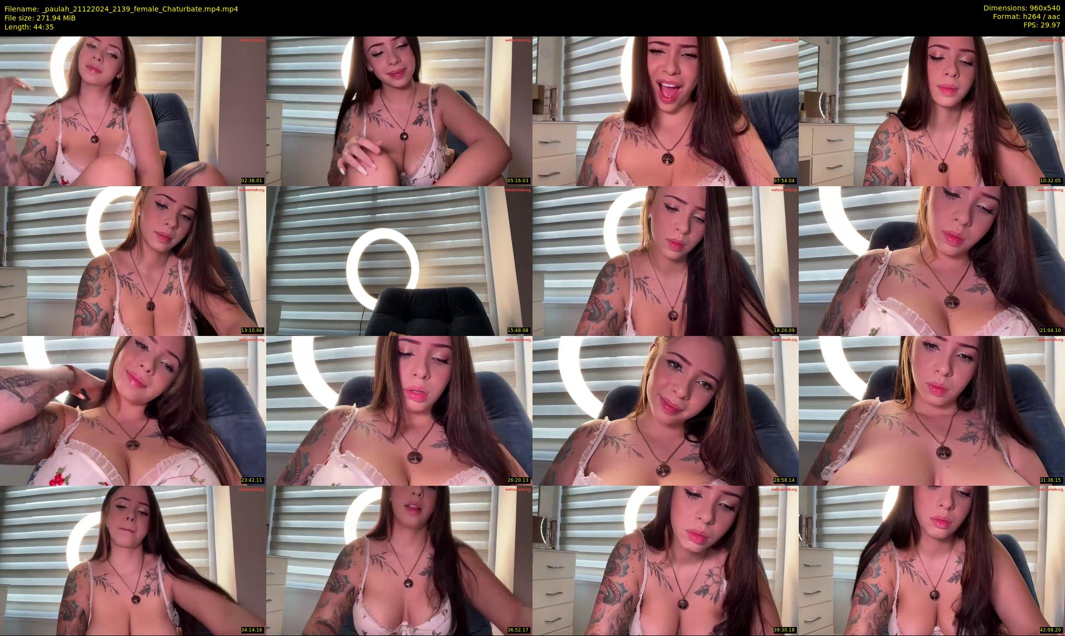 _paulah — 45 minute Chaturbate female cam show recording, 480p, Dec 21, 2024