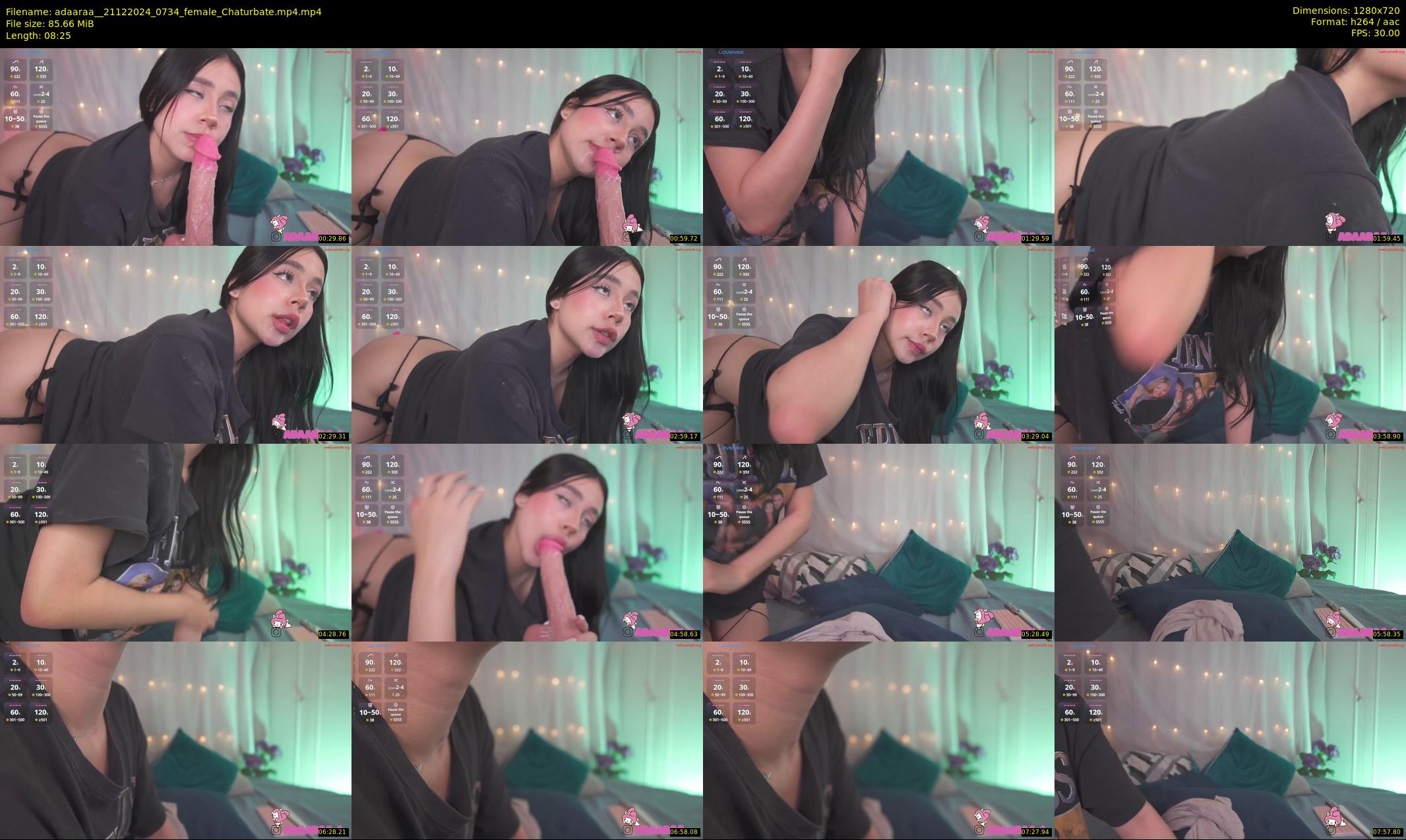 adaaraa_ — 9 minute Chaturbate female cam show recording, 720p, Dec 21, 2024