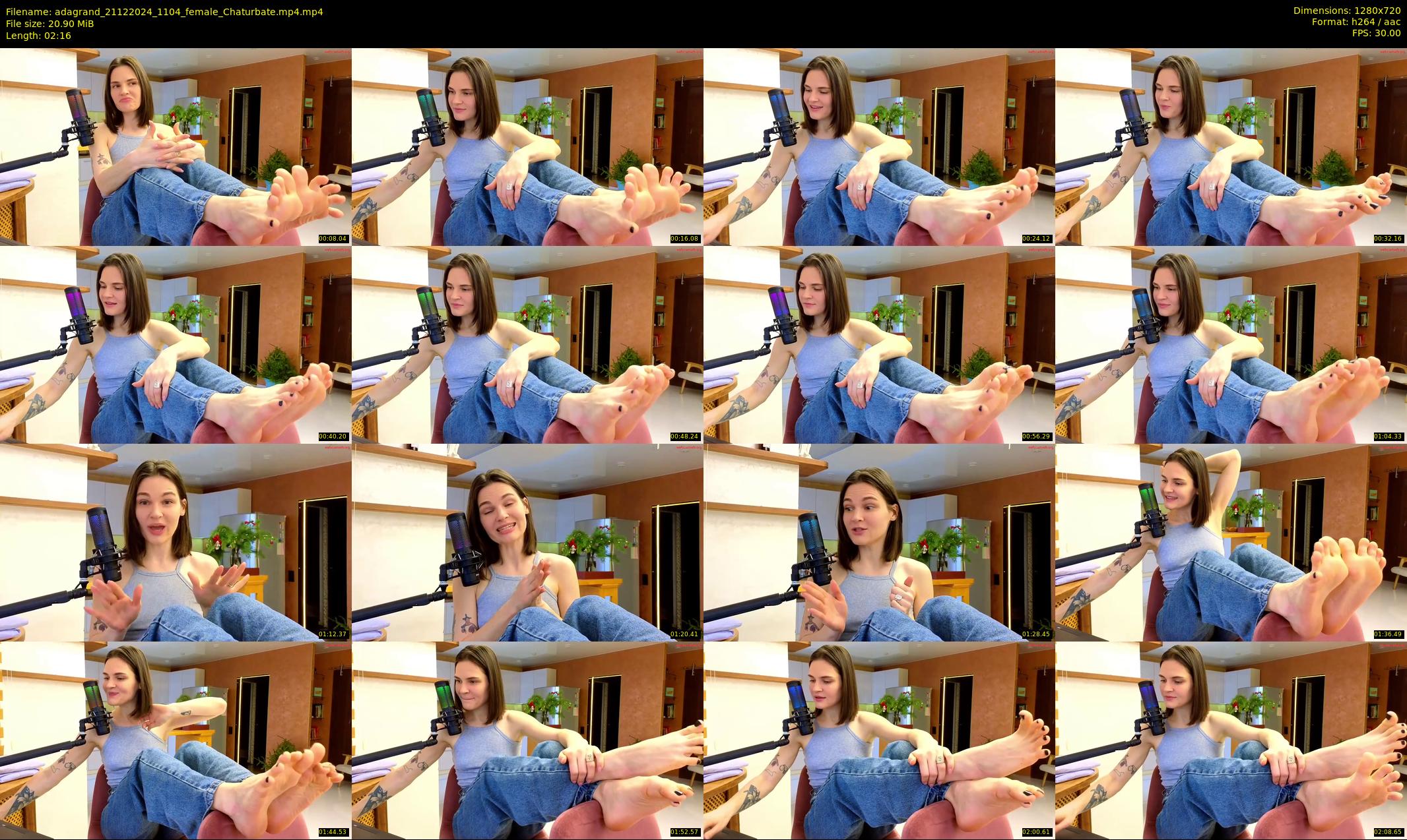 adagrand — 3 minute Chaturbate female cam show recording, 720p, Dec 21, 2024