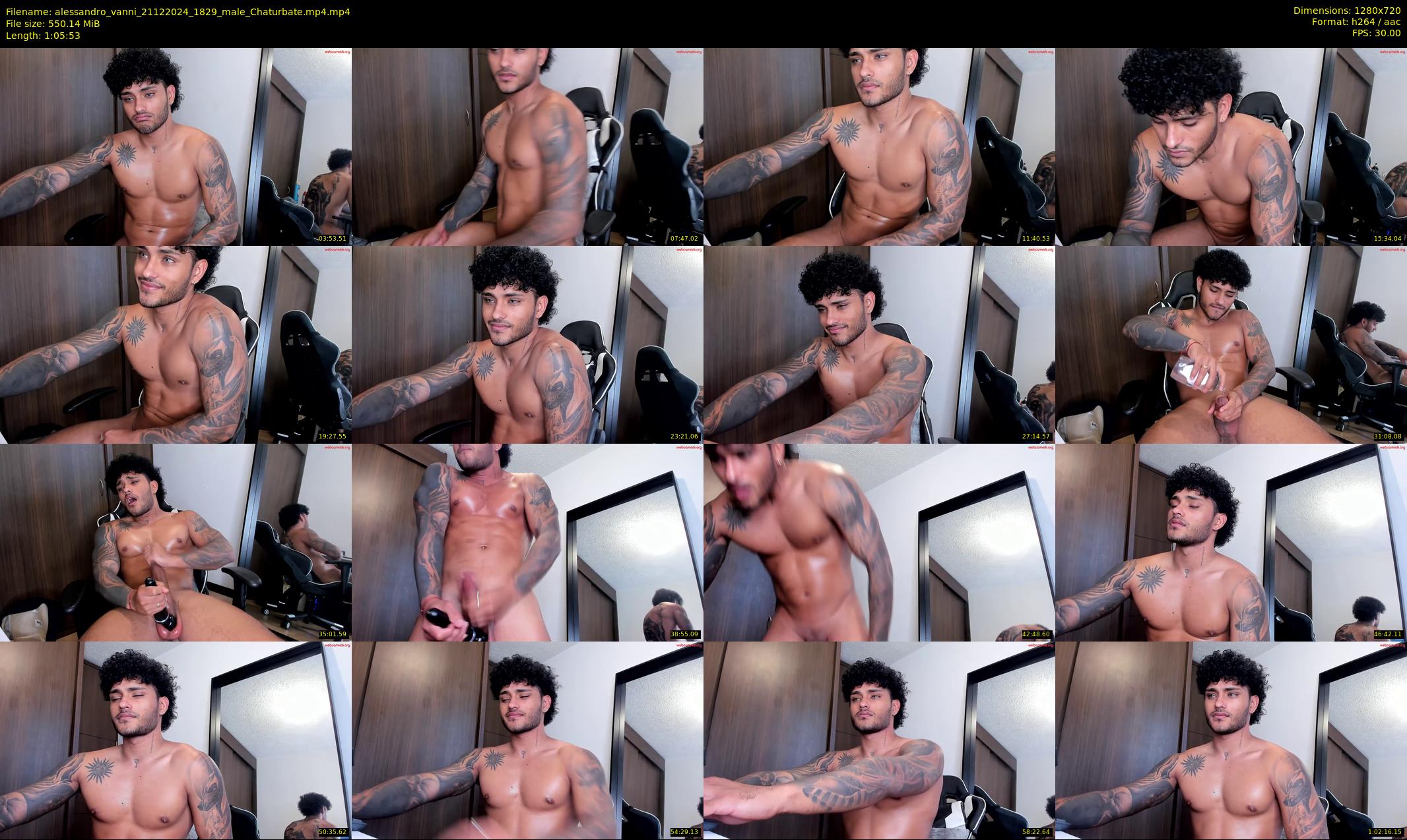 alessandro_vanni — 66 minute Chaturbate male cam show recording, 720p, Dec 21, 2024