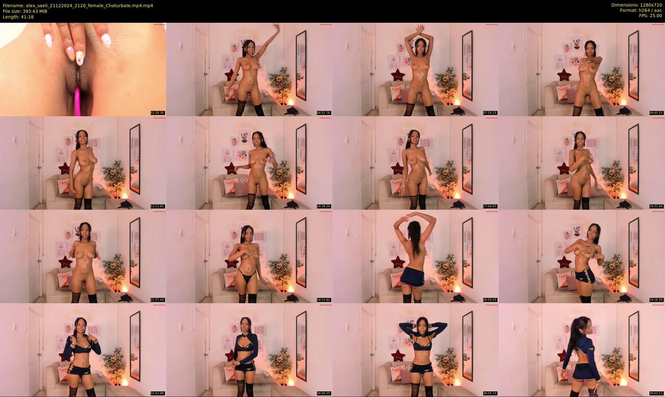 alex_saeli — 42 minute Chaturbate female cam show recording, 720p, Dec 21, 2024