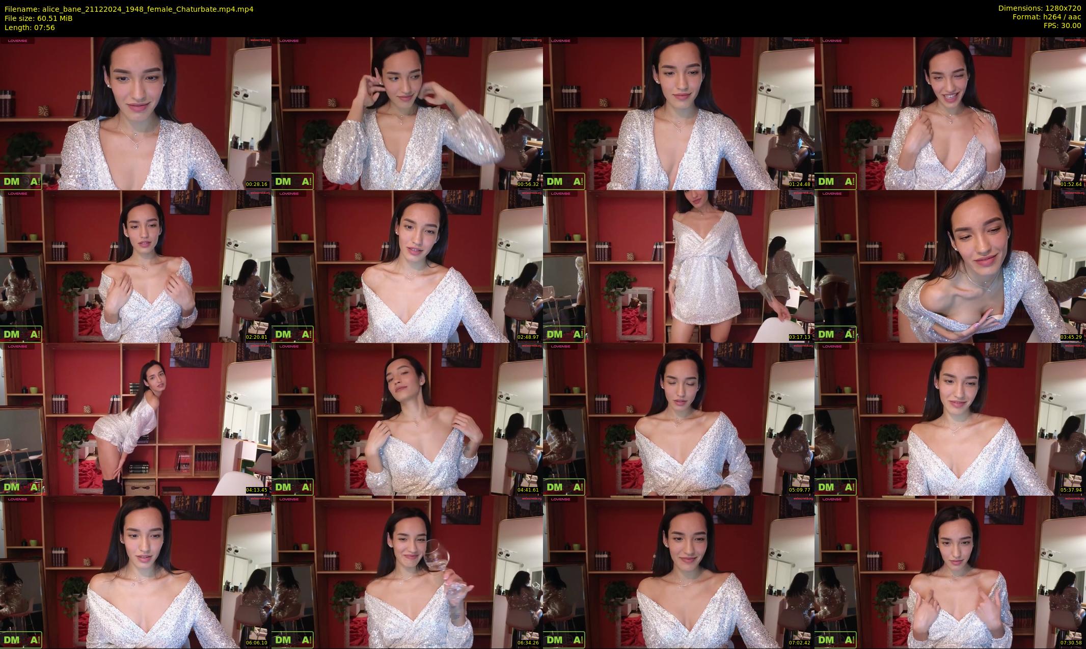 alice_bane — 8 minute Chaturbate female cam show recording, 720p, Dec 21, 2024
