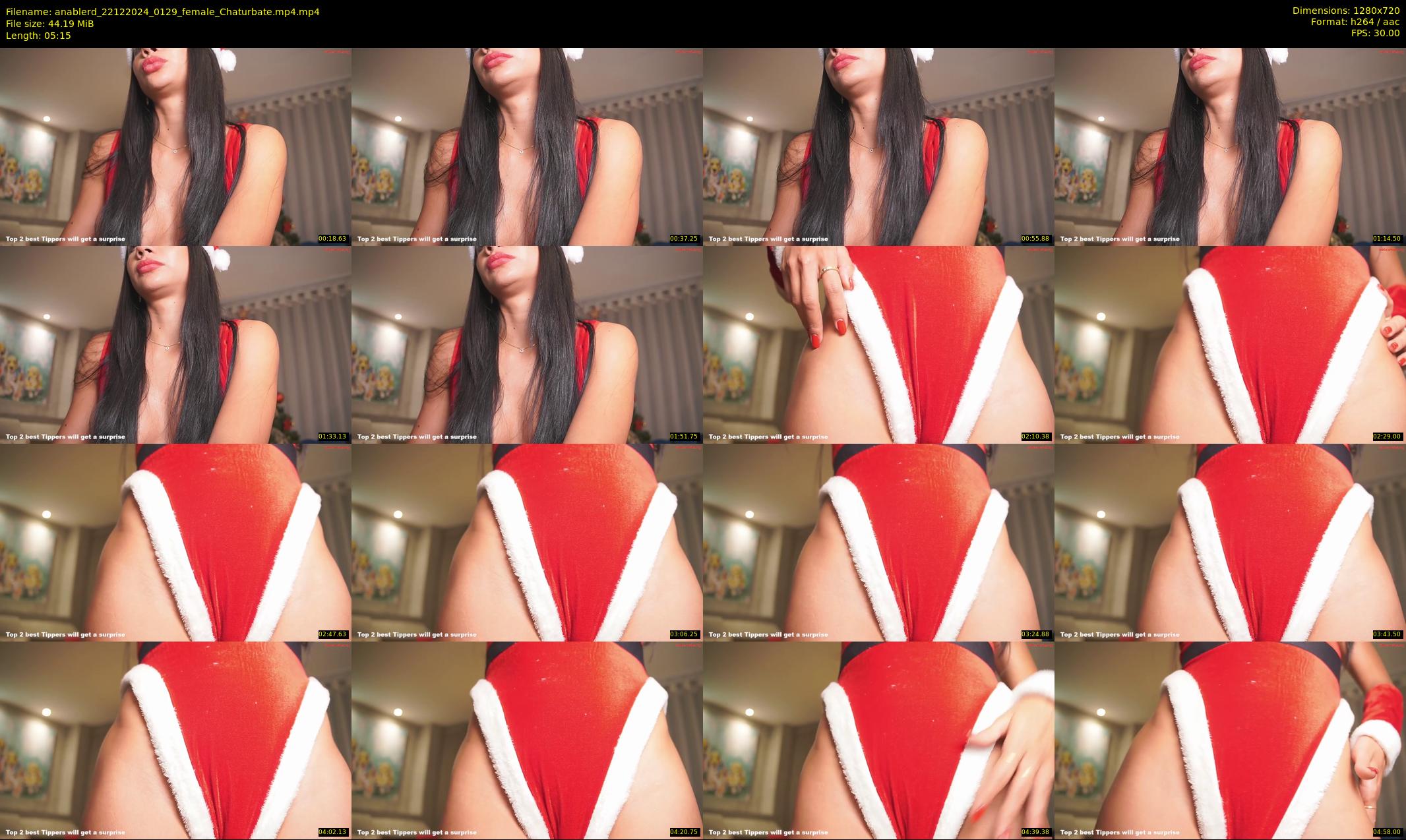 anablerd — 6 minute Chaturbate female cam show recording, 720p, Dec 22, 2024