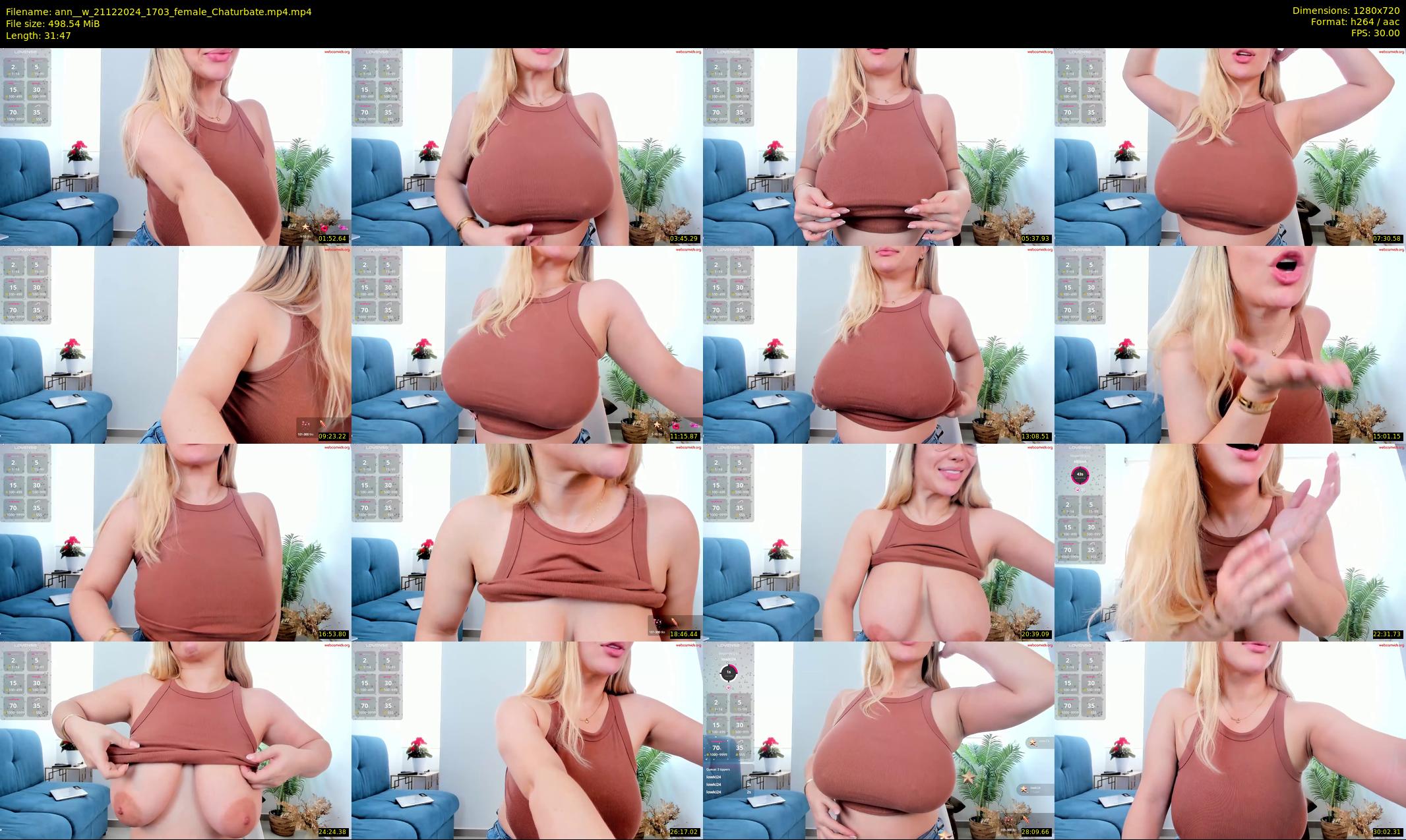ann__w — 32 minute Chaturbate female cam show recording, 720p, Dec 21, 2024