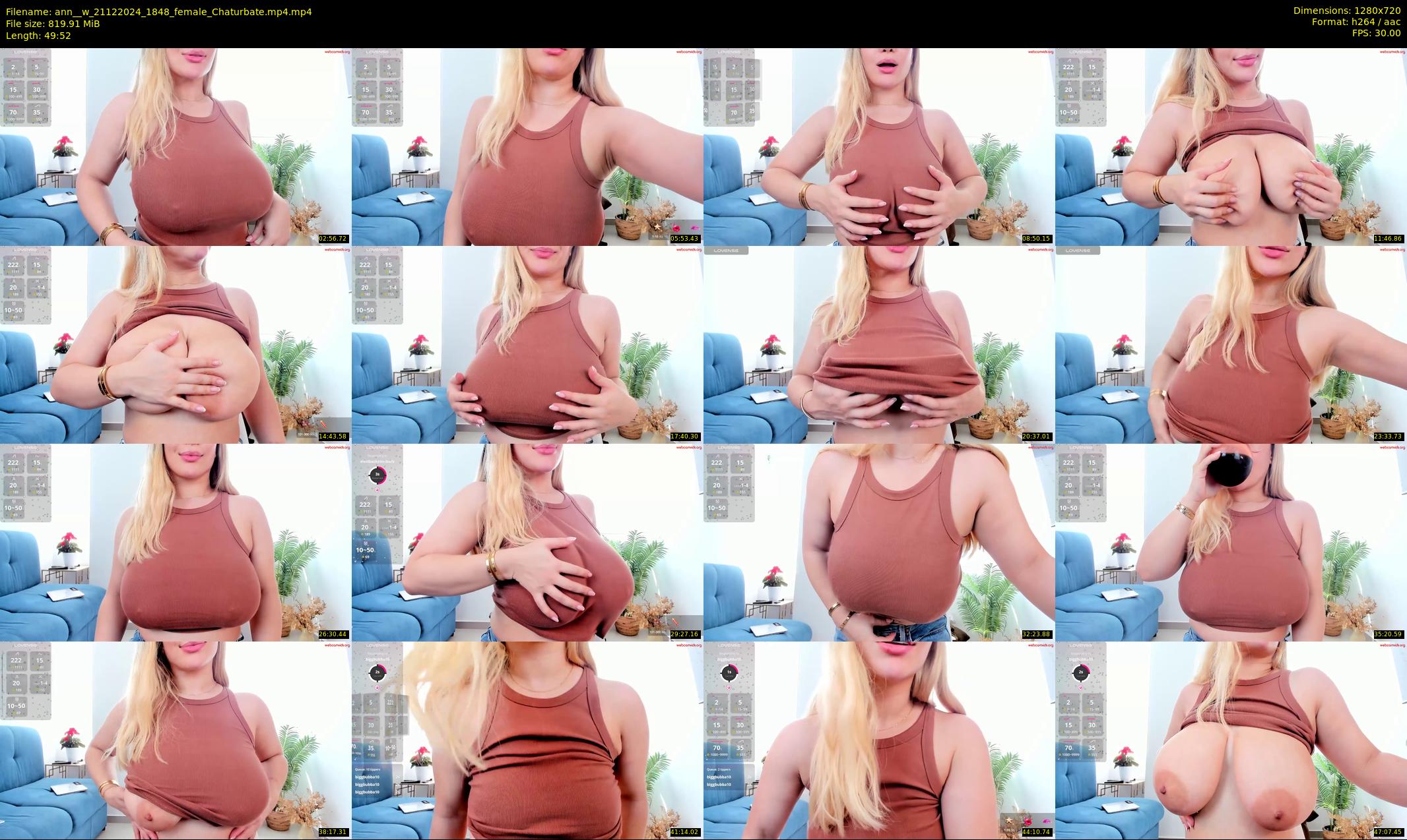 ann__w — 50 minute Chaturbate female cam show recording, 720p, Dec 21, 2024