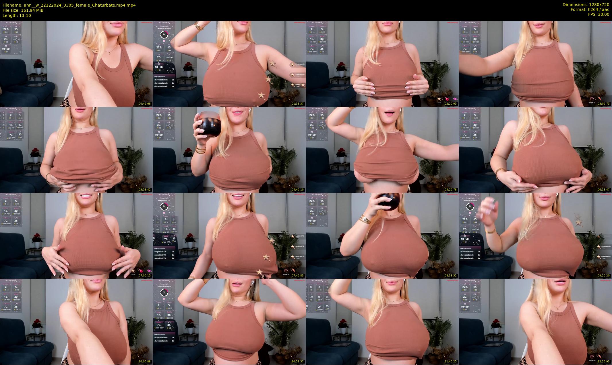 ann__w — 14 minute Chaturbate female cam show recording, 720p, Dec 22, 2024