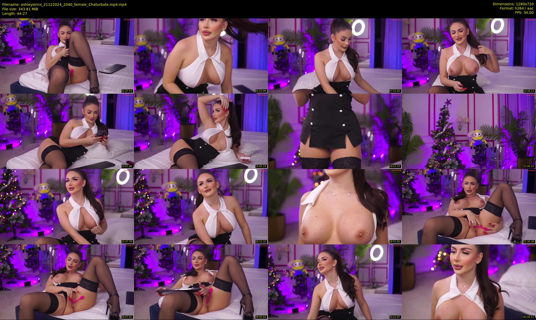 ashleysinnx — 45 minute Chaturbate female cam show recording, 720p, Dec 21, 2024