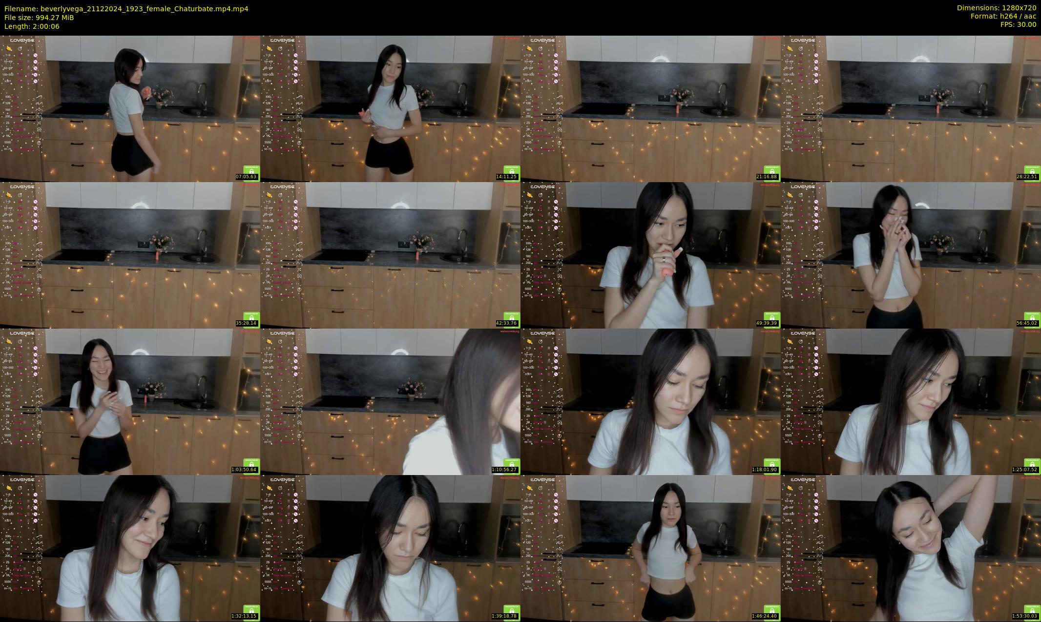 beverlyvega — 121 minute Chaturbate couple cam show recording, 720p, Dec 21, 2024