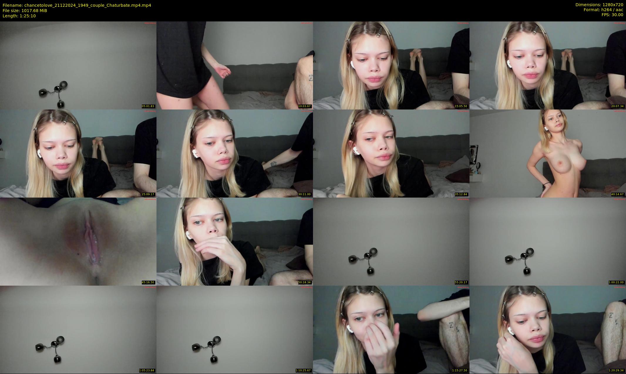 chancetolove — 86 minute Chaturbate couple cam show recording, 720p, Dec 21, 2024