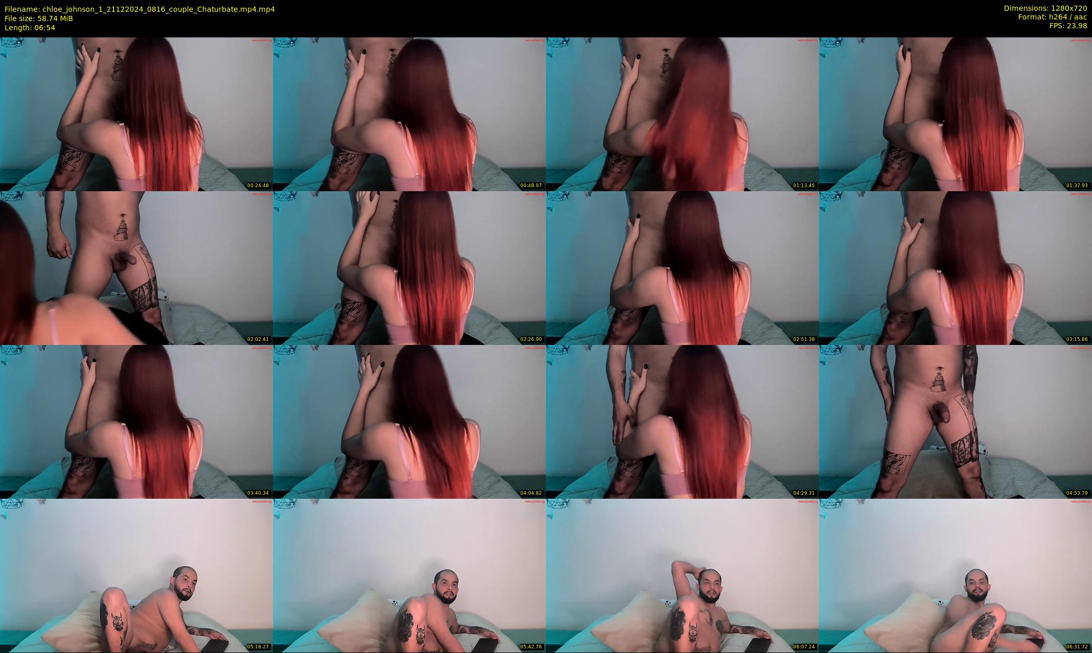 chloe_johnson_1 — 7 minute Chaturbate couple cam show recording, 720p, Dec 21, 2024
