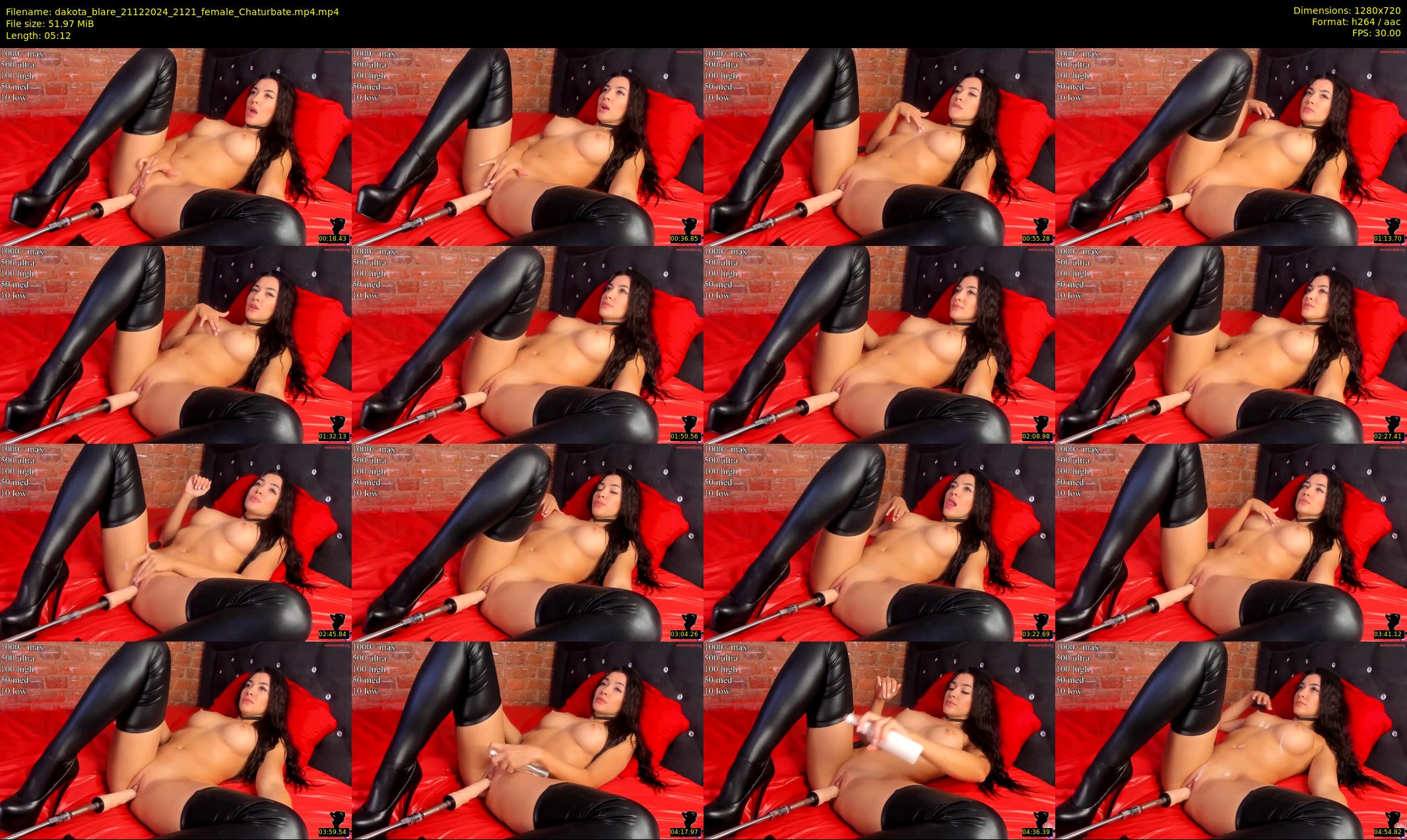 dakota_blare — 6 minute Chaturbate female cam show recording, 720p, Dec 21, 2024