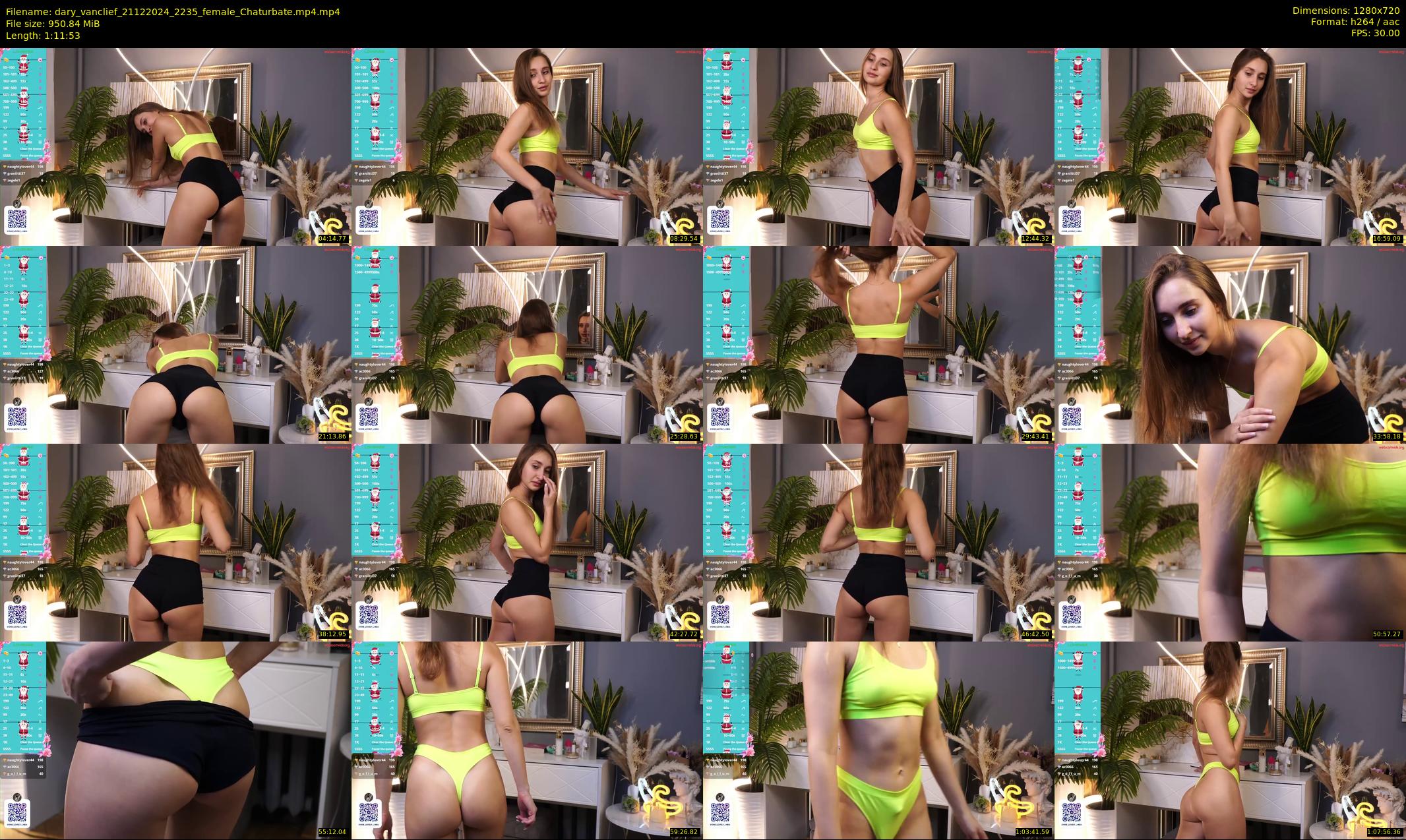 dary_vanclief — 72 minute Chaturbate female cam show recording, 720p, Dec 21, 2024