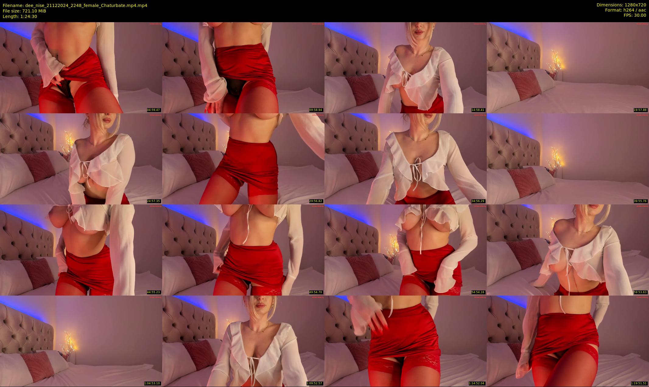 dee_nise — 85 minute Chaturbate female cam show recording, 720p, Dec 21, 2024
