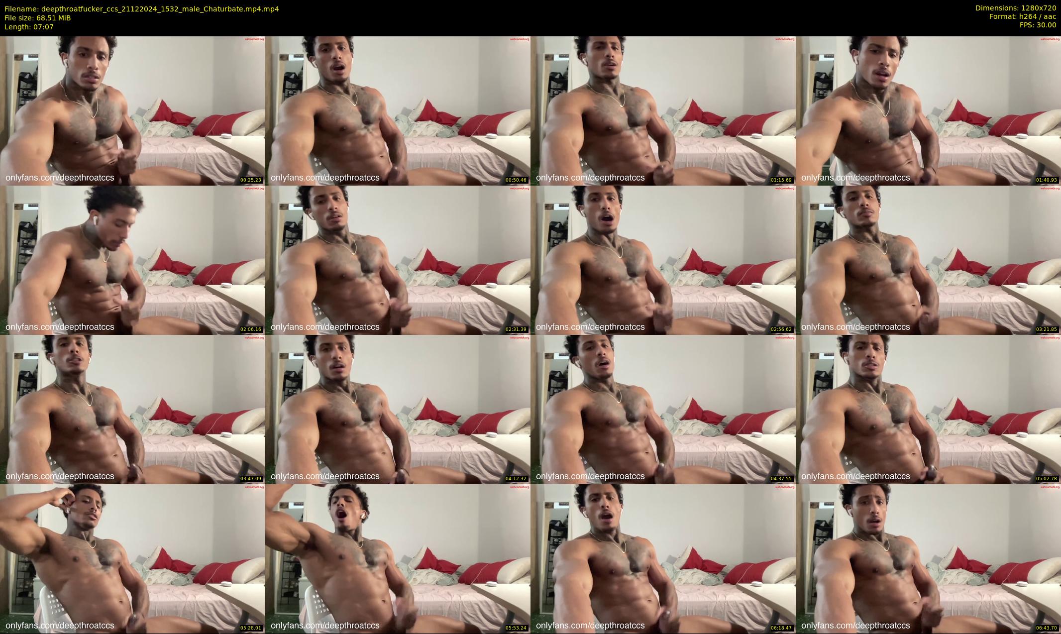 deepthroatfucker_ccs — 8 minute Chaturbate male cam show recording, 720p, Dec 21, 2024