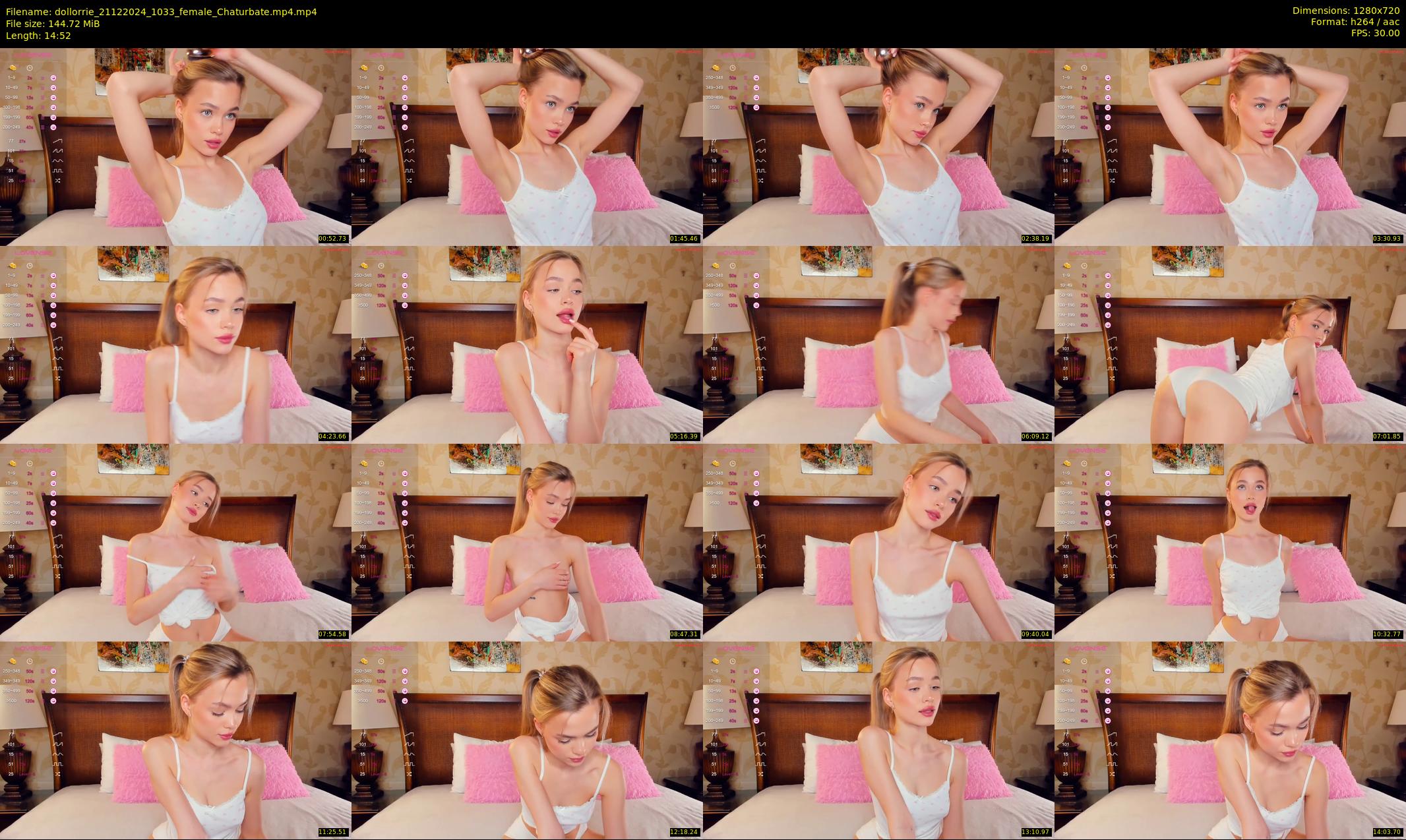 dollorrie — 15 minute Chaturbate couple cam show recording, 720p, Dec 21, 2024