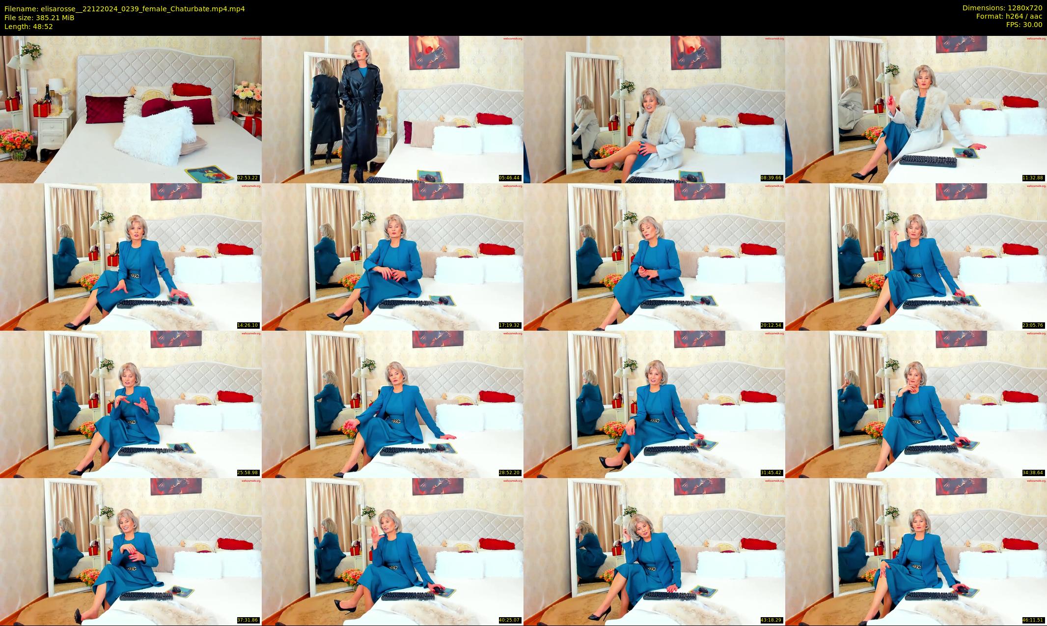 elisarosse_ — 49 minute Chaturbate female cam show recording, 720p, Dec 22, 2024