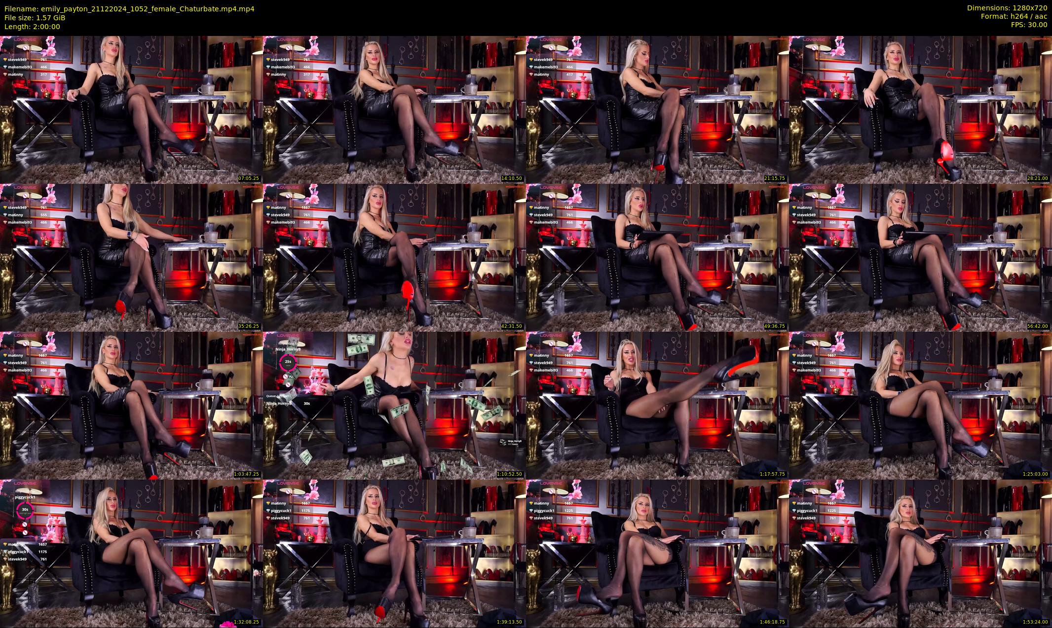 emily_payton — 120 minute Chaturbate female cam show recording, 720p, Dec 21, 2024