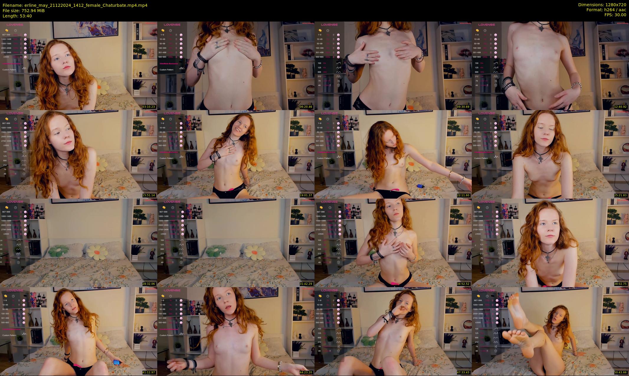 erline_may — 54 minute Chaturbate female cam show recording, 720p, Dec 21, 2024