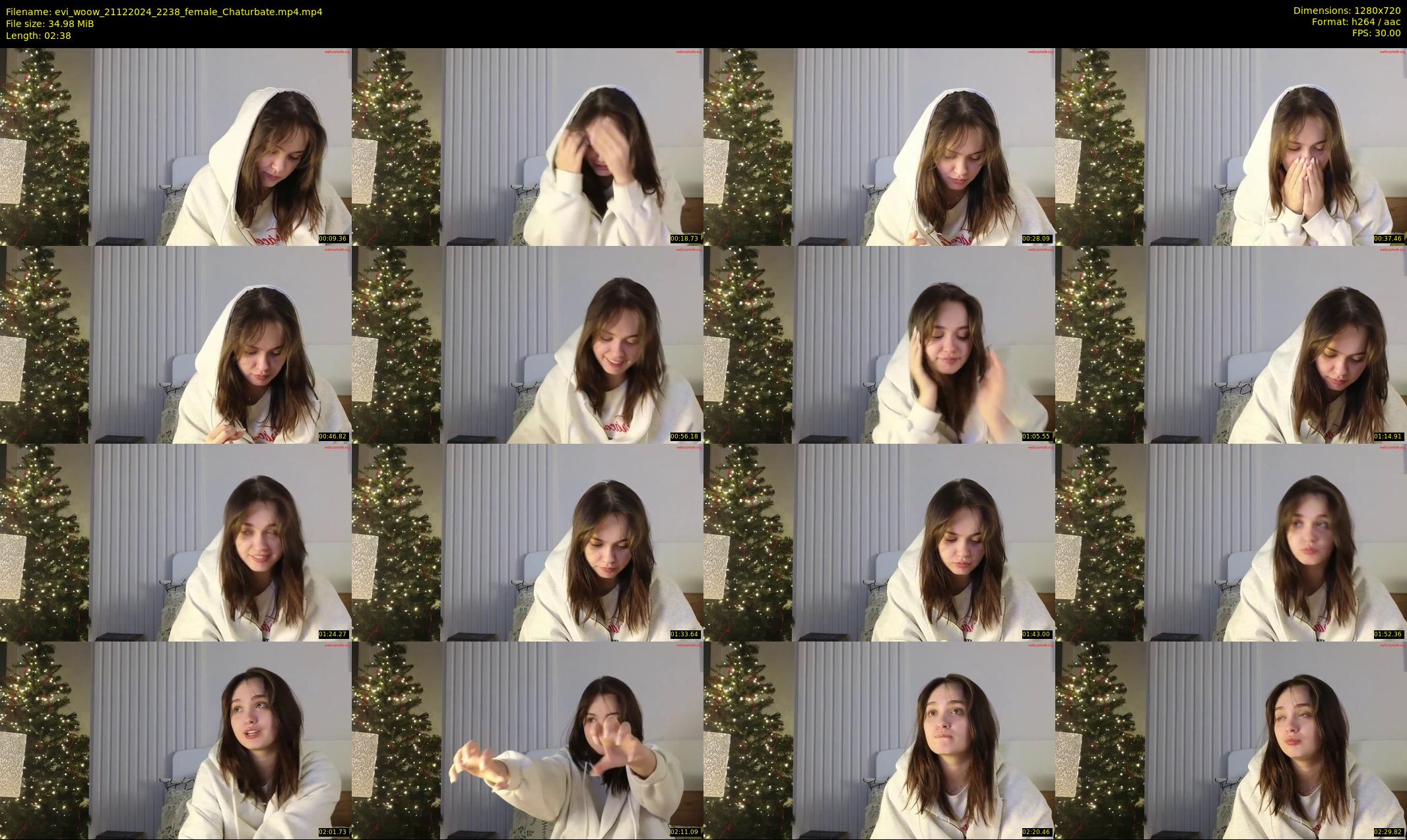 evi_woow — 3 minute Chaturbate female cam show recording, 720p, Dec 21, 2024