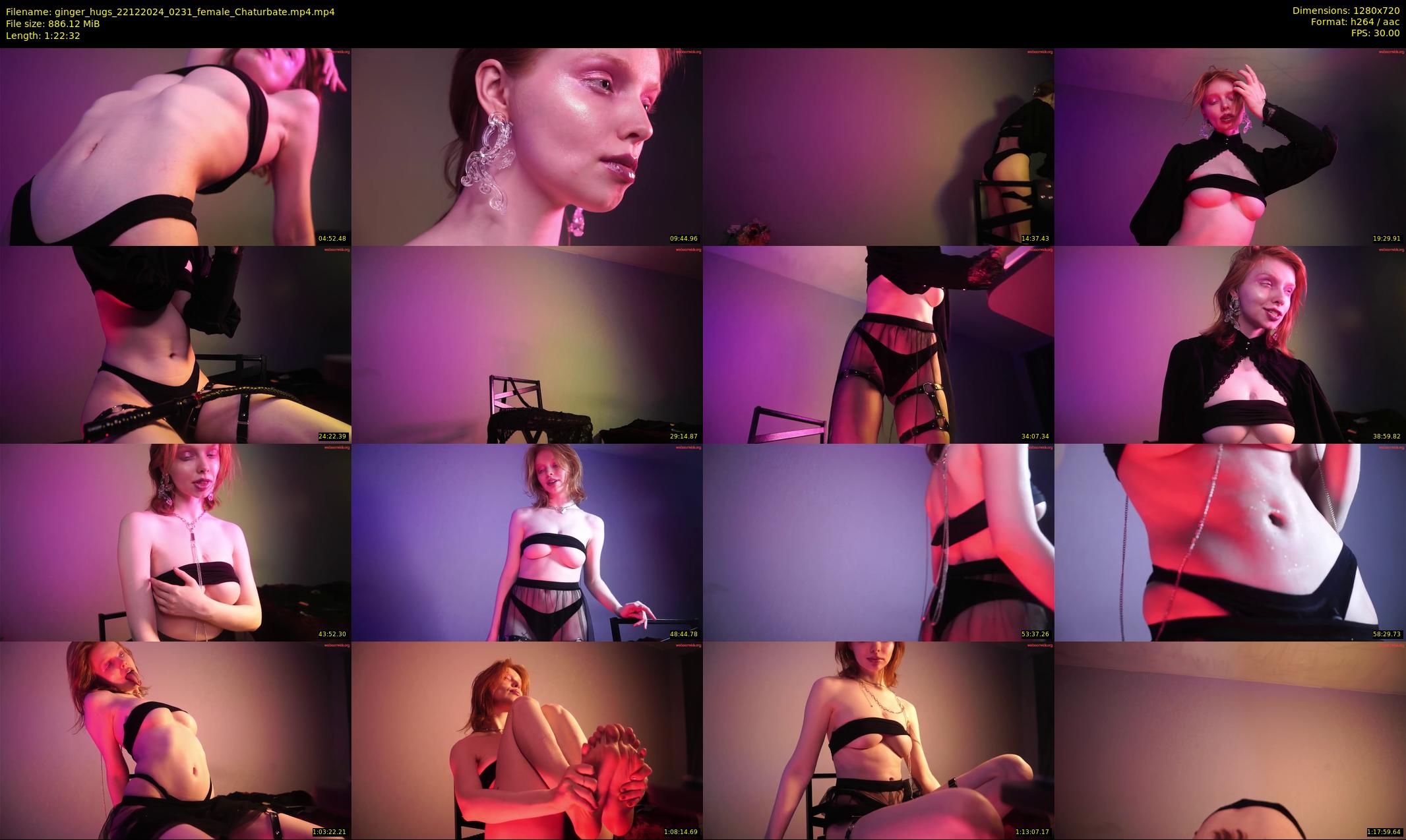 ginger_hugs — 83 minute Chaturbate female cam show recording, 720p, Dec 22, 2024