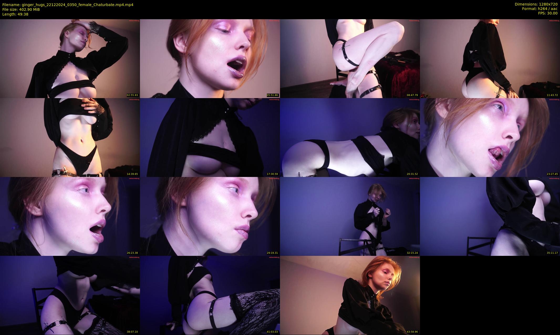 ginger_hugs — 50 minute Chaturbate female cam show recording, 720p, Dec 22, 2024