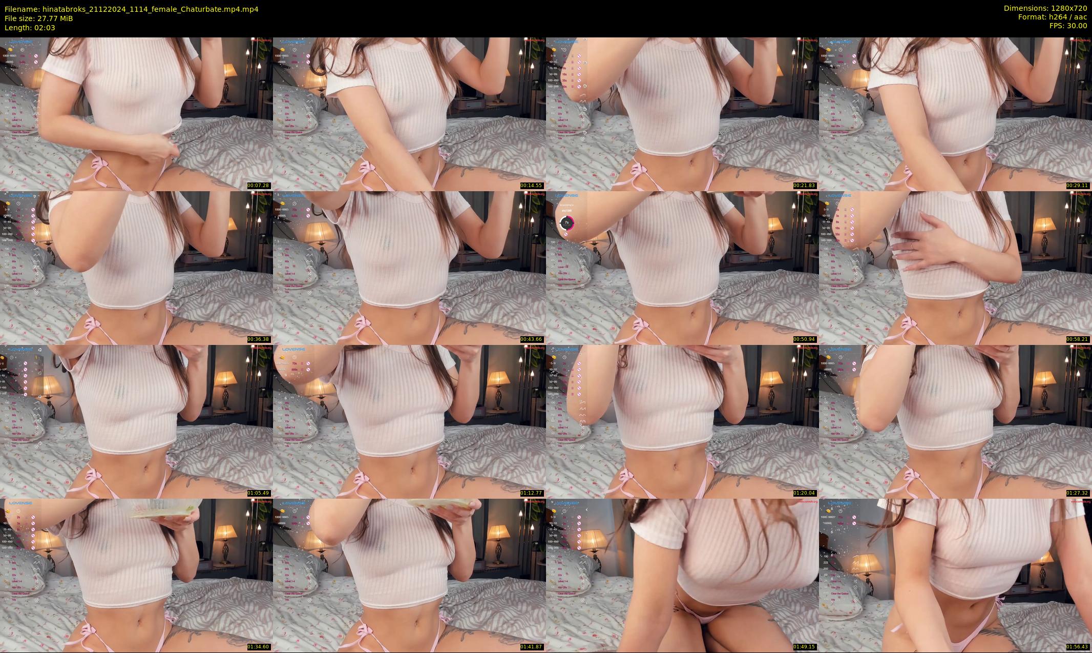 hinatabroks — 3 minute Chaturbate female cam show recording, 720p, Dec 21, 2024