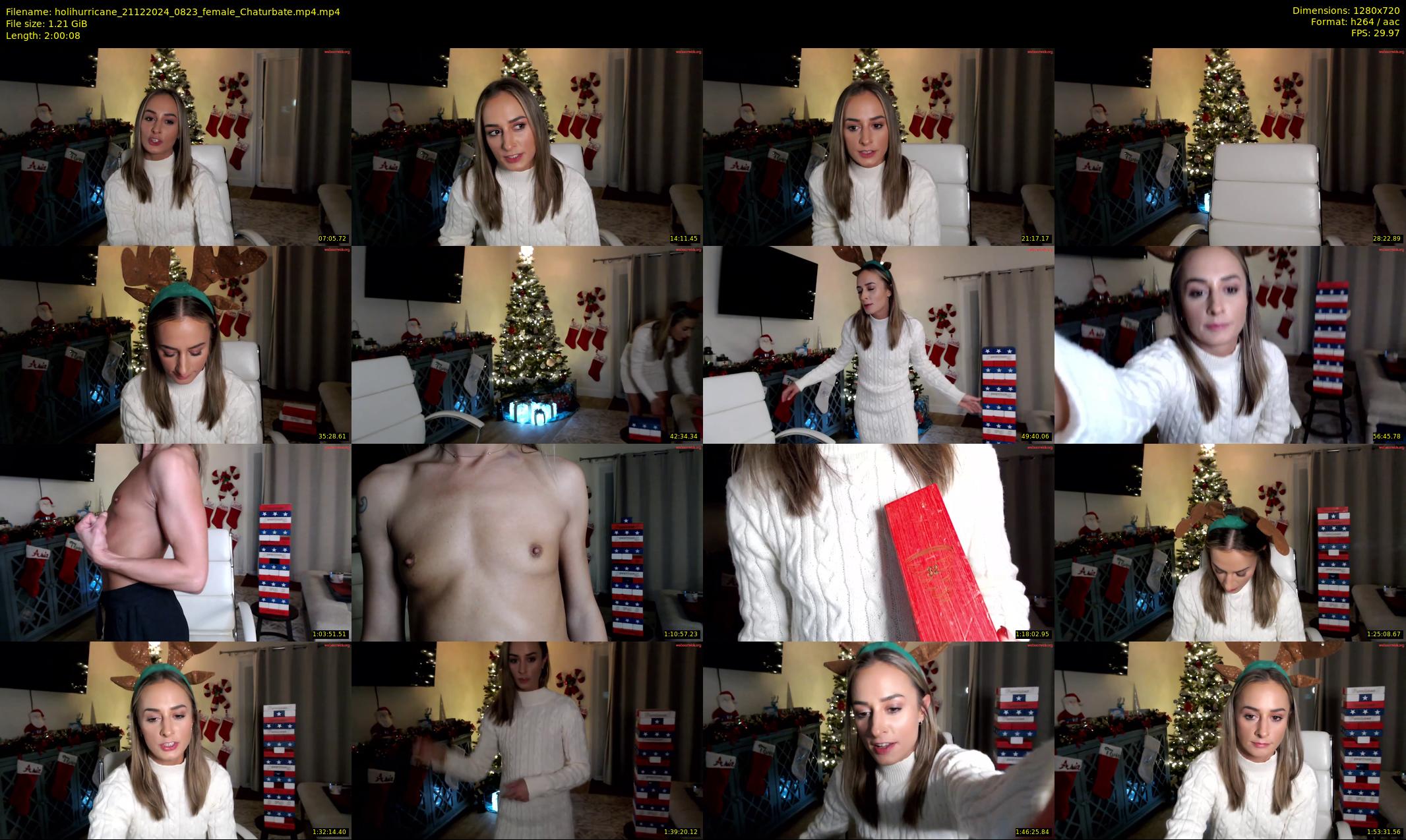 holihurricane — 121 minute Chaturbate female cam show recording, 720p, Dec 21, 2024