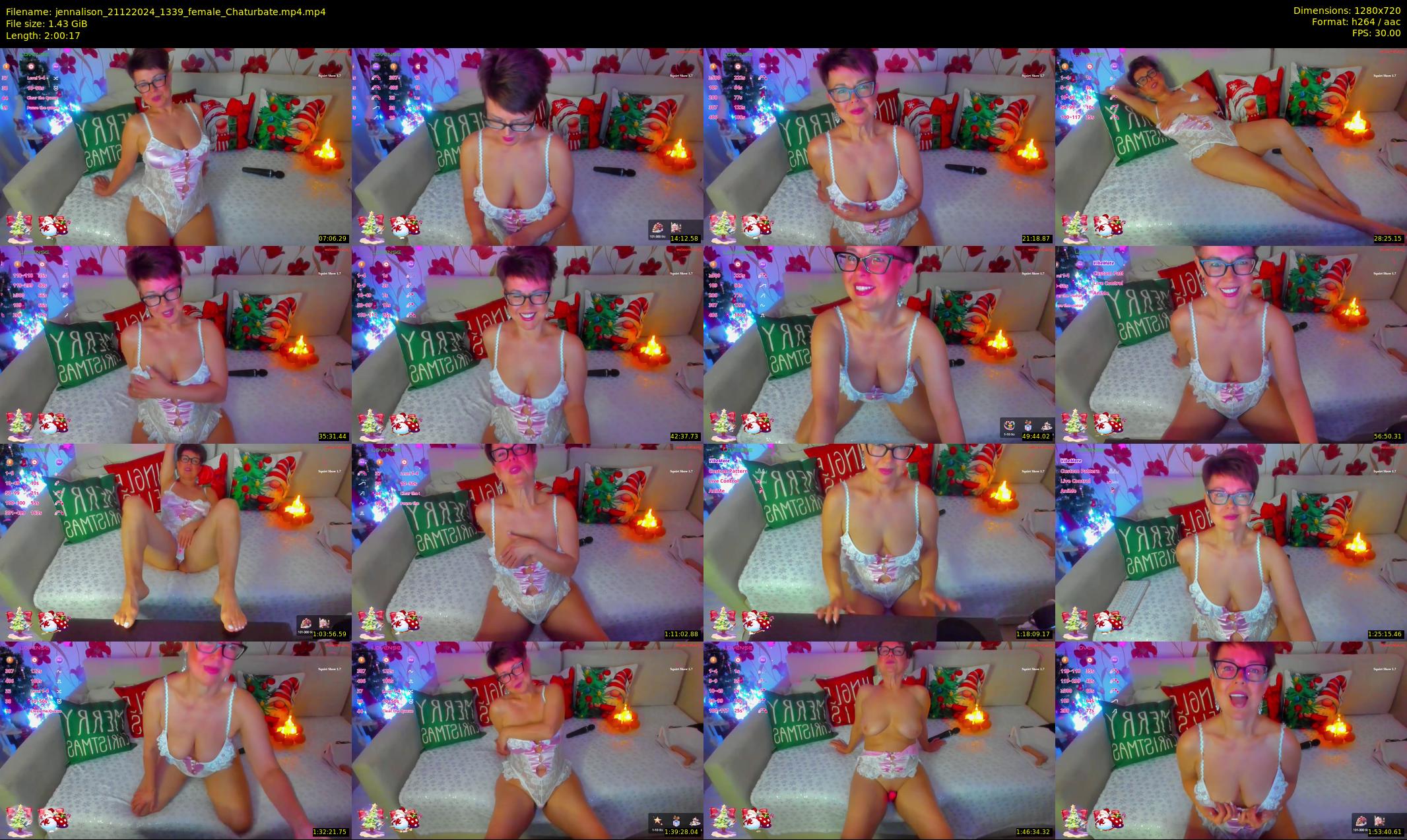 jennalison — 121 minute Chaturbate female cam show recording, 720p, Dec 21, 2024
