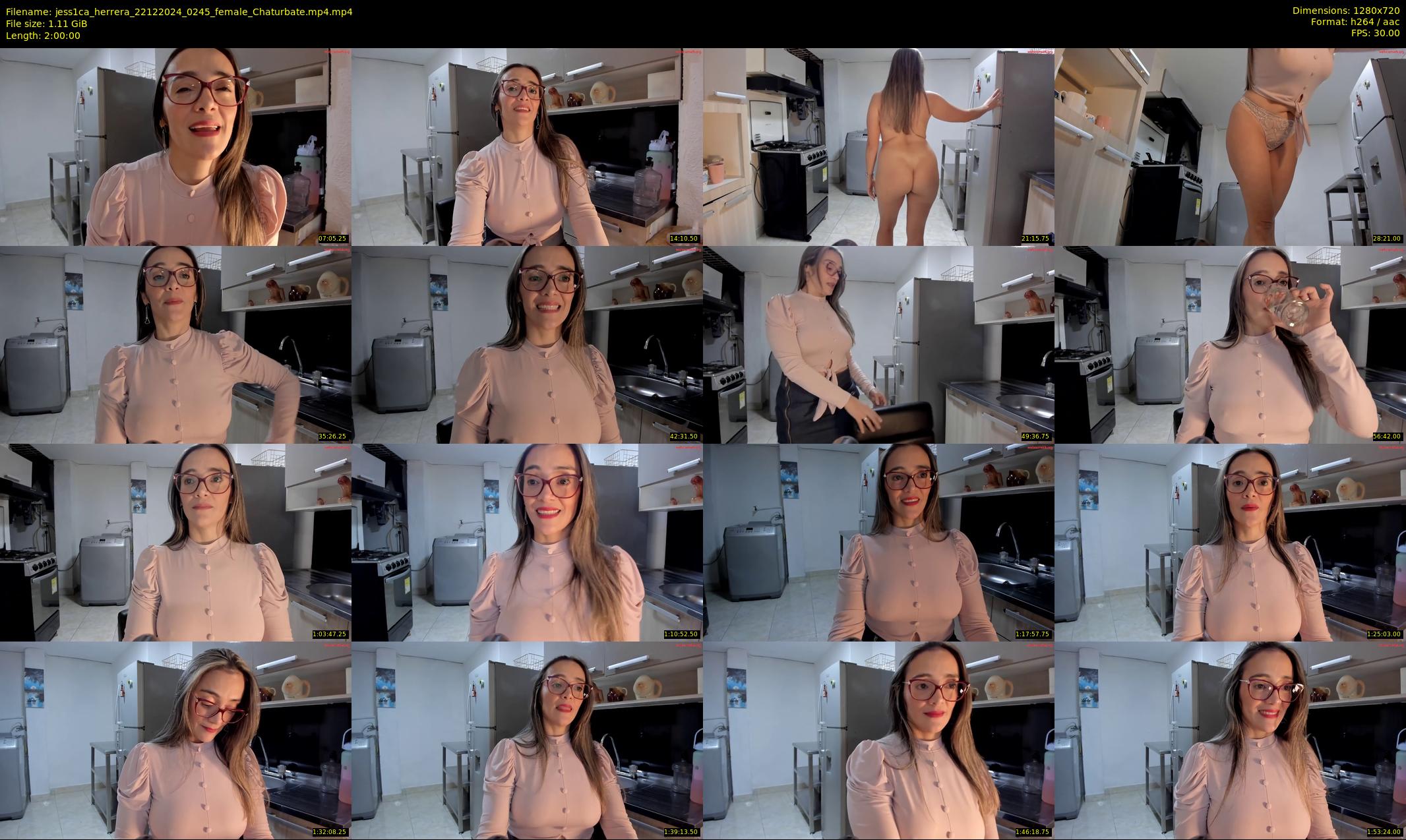 jess1ca_herrera — 120 minute Chaturbate female cam show recording, 720p, Dec 22, 2024
